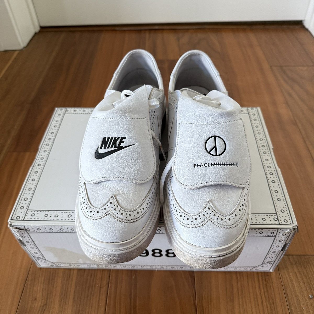 Nike × peaceminusone NIKE KWONDO1 X PEACEMINUSONE US SZ10.5 Size US 10.5 / EU 43-44 - 1 Thumbnail