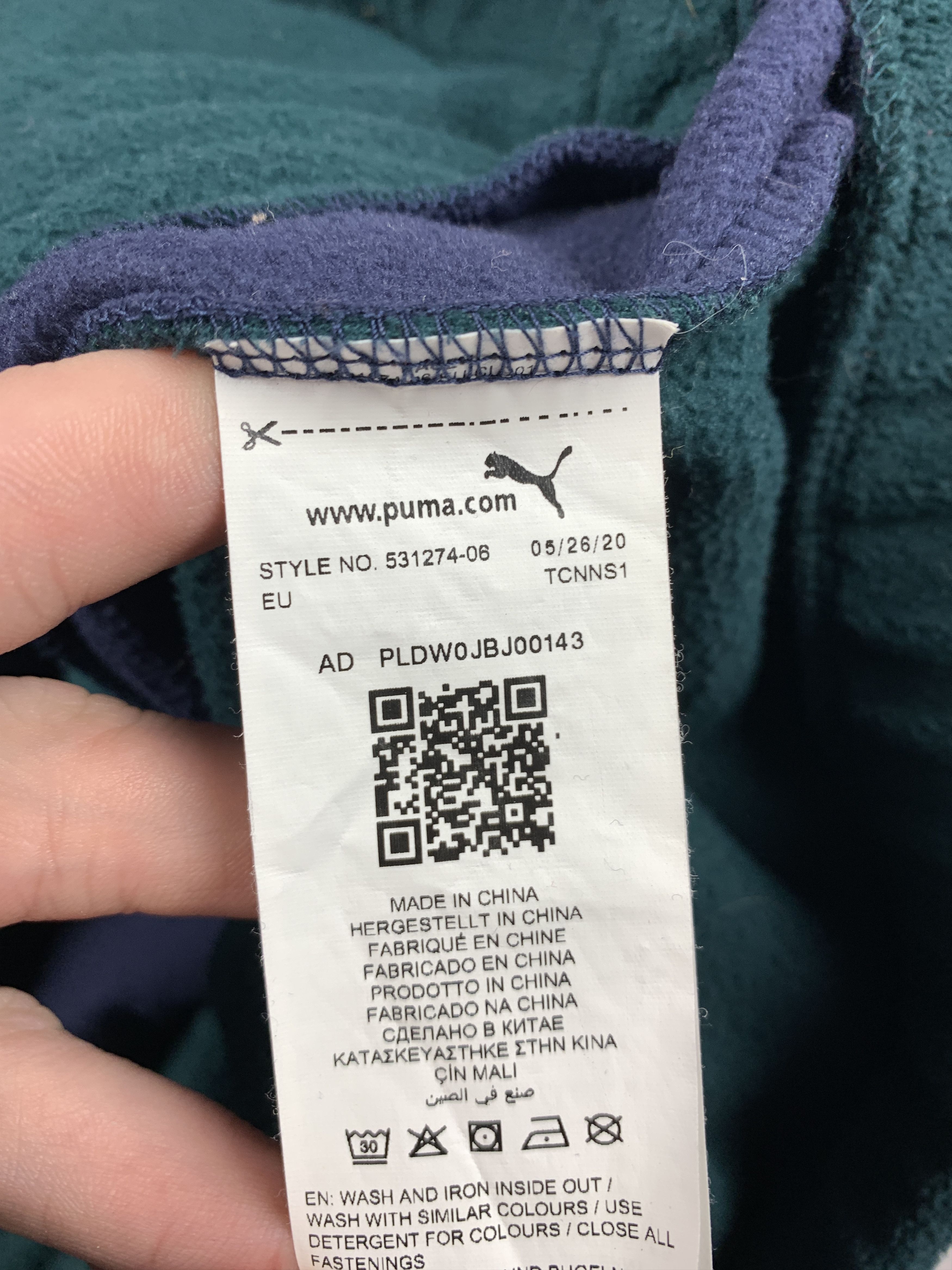 Puma Puma Corduroy/Fleece Full Zip Sherpa Jacket Size US XL / EU 56 / 4 - 8 Thumbnail