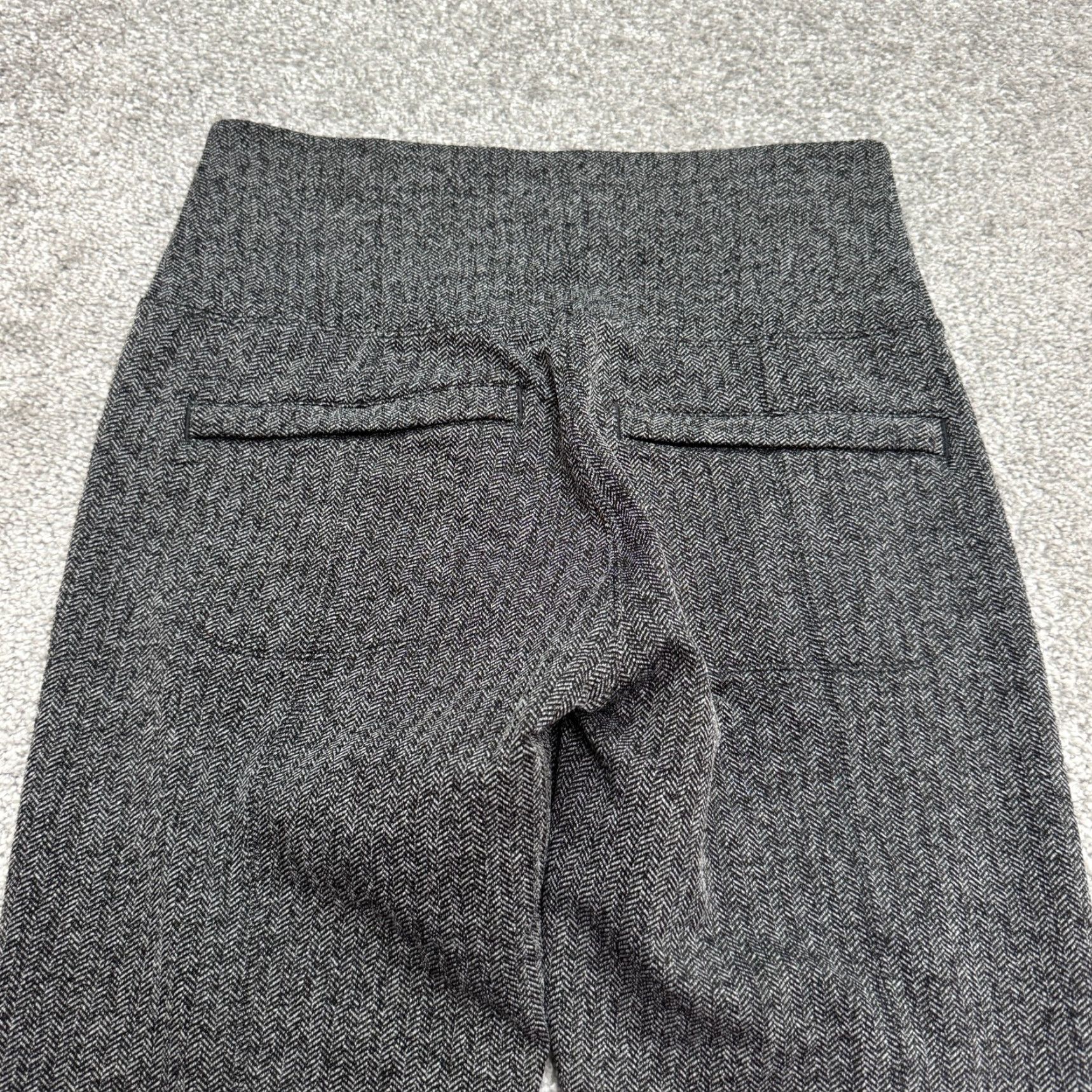 Athleta Athleta Leggings Womens Small Gray High Rise Delancey Herringbone Active NWOT Size 28" / US 6 / IT 42 - 4 Thumbnail