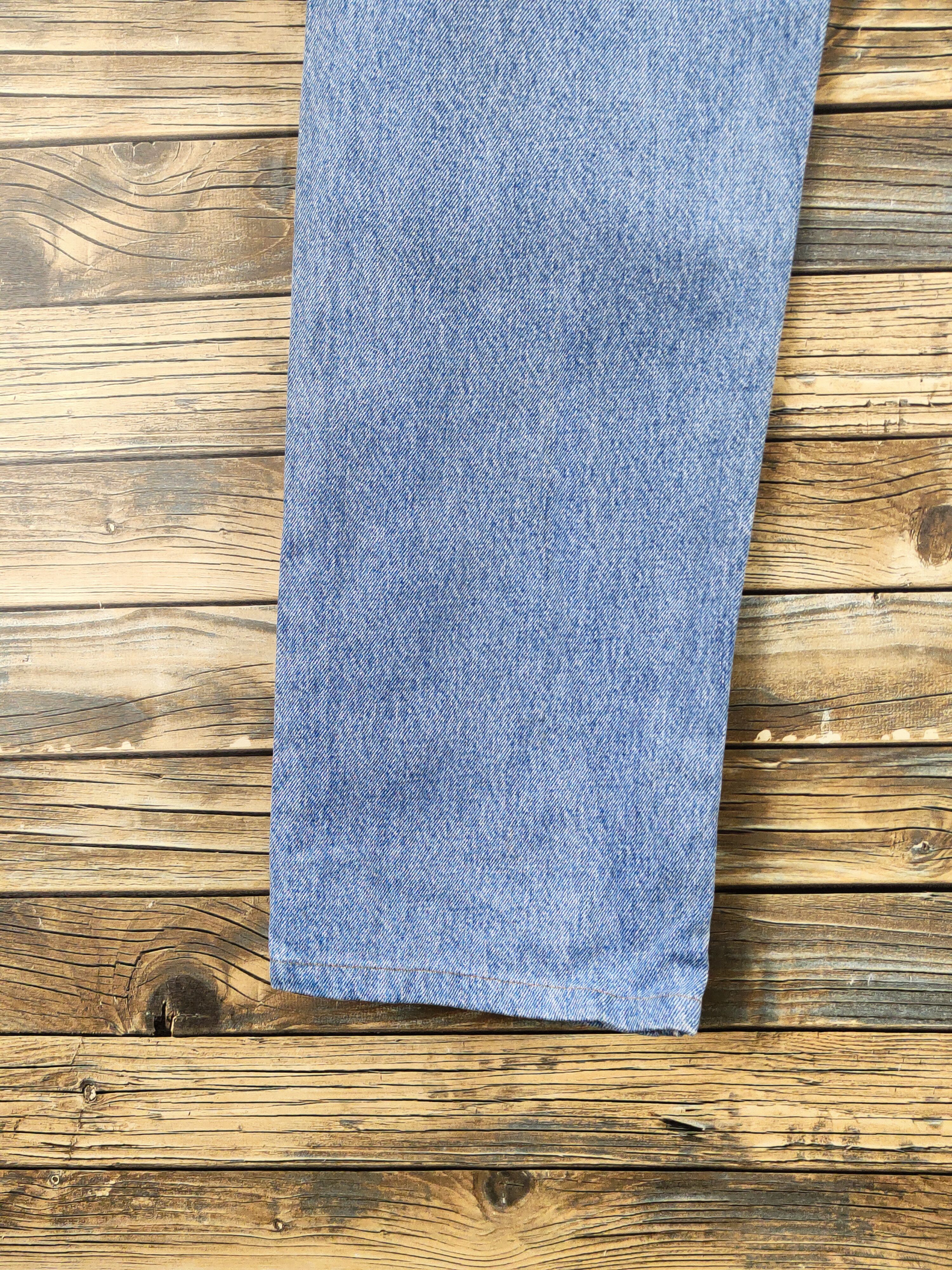 Levi's 607 Levi's Orange tab Blue Distressed Ripped Jeans #S2827 Size US 32 / EU 48 - 9 Thumbnail