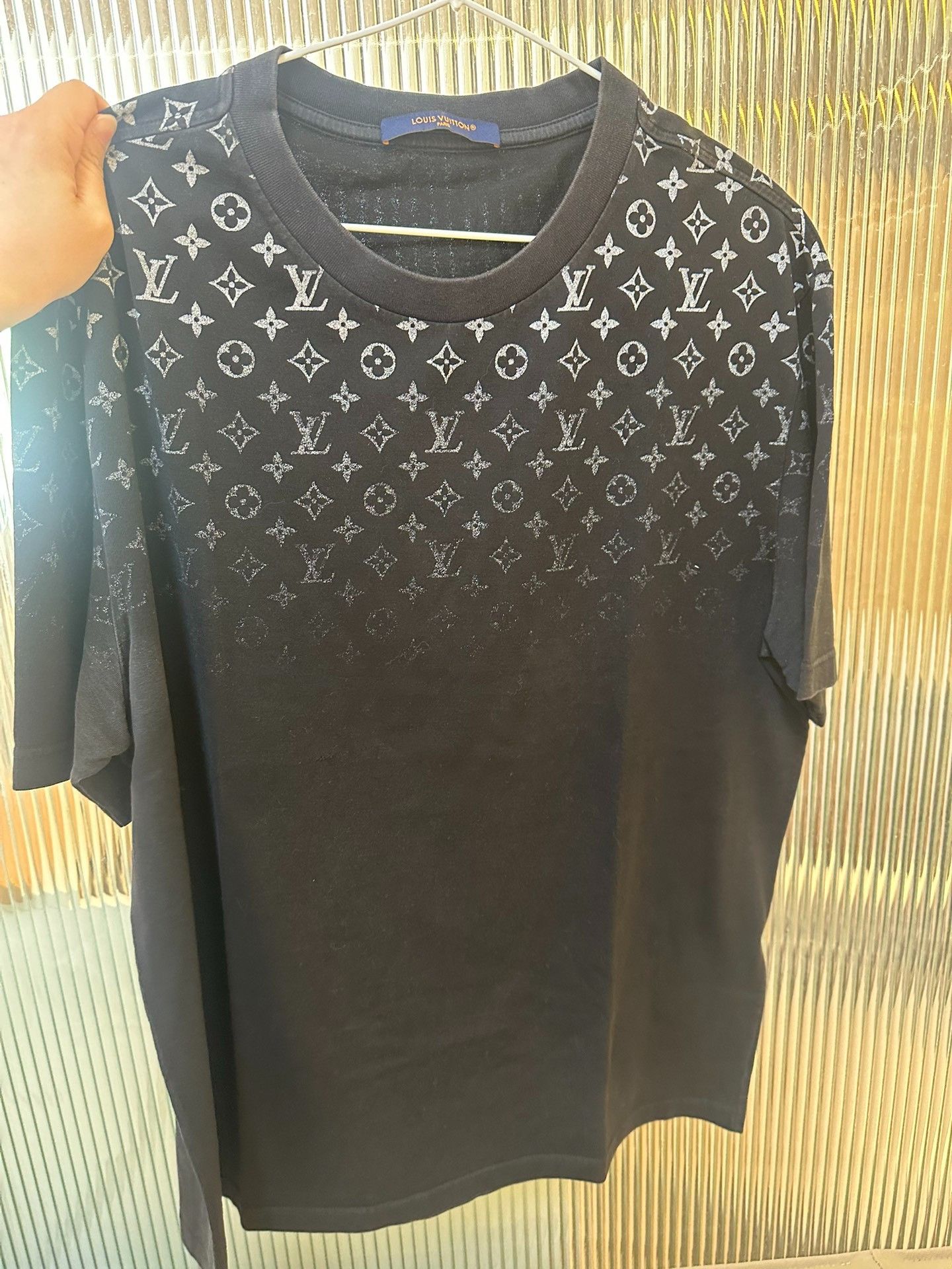 Louis Vuitton LV Black Half-Monogram Cotton Short-Sleeve Size US XL / EU 56 / 4 - 1 Preview