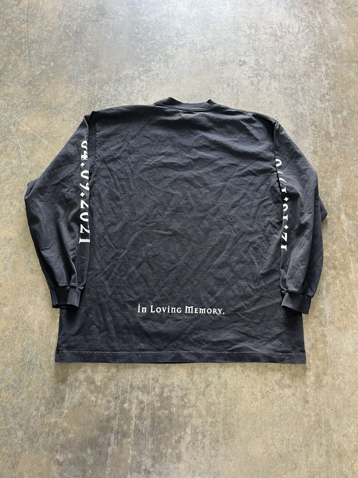 Balenciaga × Yeezy Balenciaga DMX Tribute longsleeve size large Size US L / EU 52-54 / 3 - 2 Thumbnail