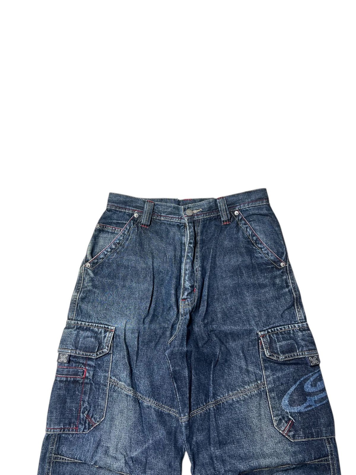 Vintage Iconic Piko Y2K Cargo Baggy Pants Size US 29 - 3 Thumbnail