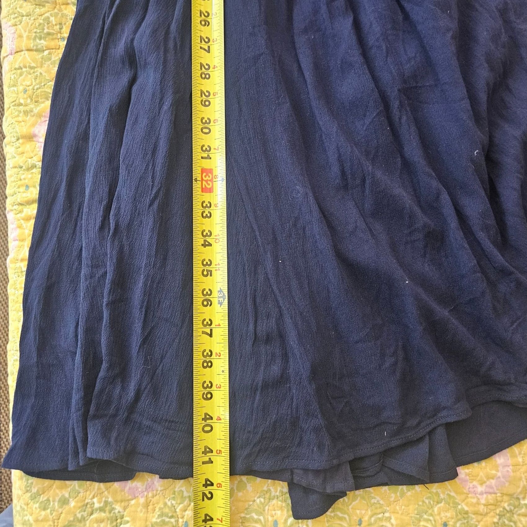 Lulus Lulus Navy Backless Midi Dress XL Women’s A-Line Sleeveless V-Neck Color Blue Size XL / US 12-14 / IT 48-50 - 6 Thumbnail