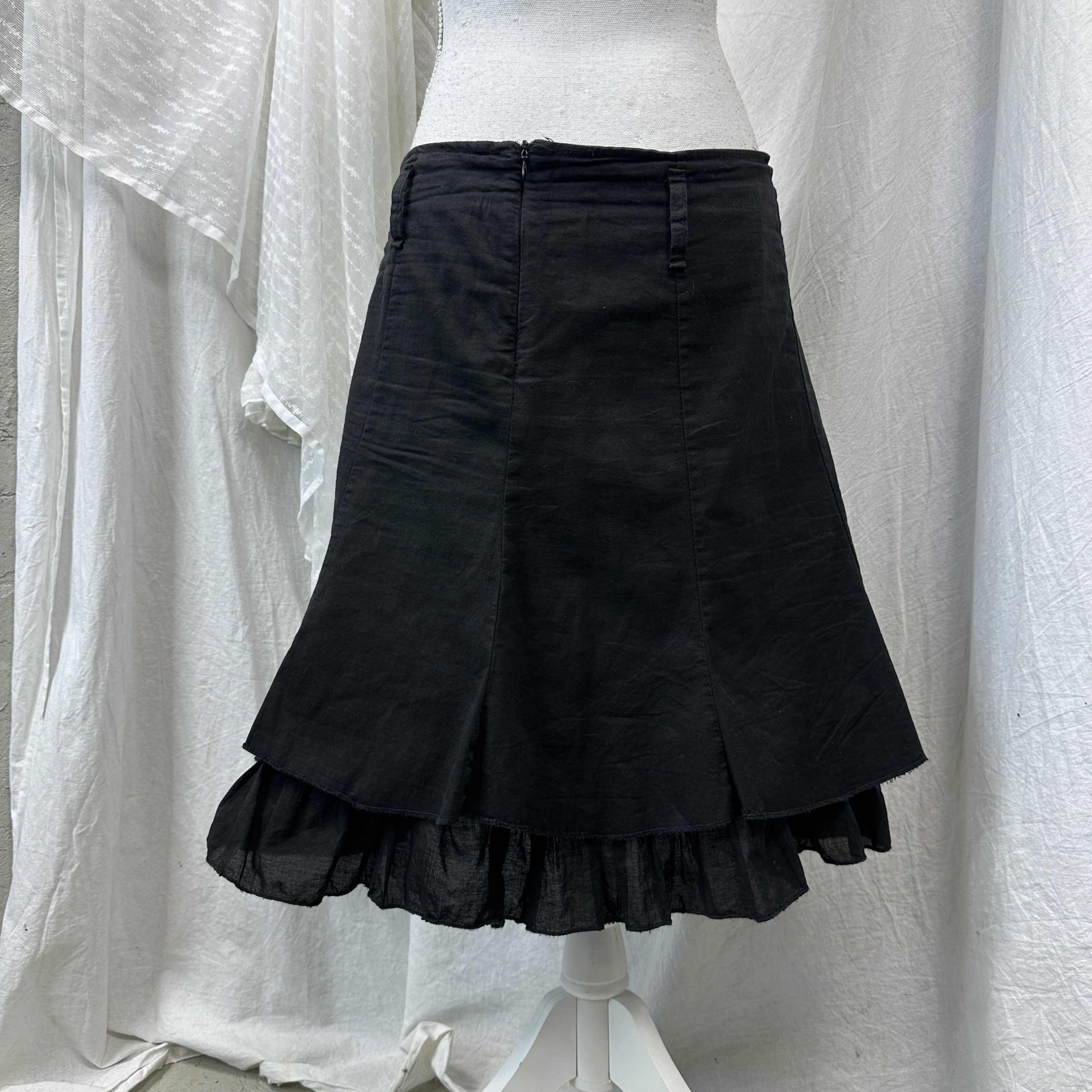 Vintage Vintage Avant Garde Layered Pleated Skirt Y2K Size 26" / US 2 / IT 38 - 1 Thumbnail