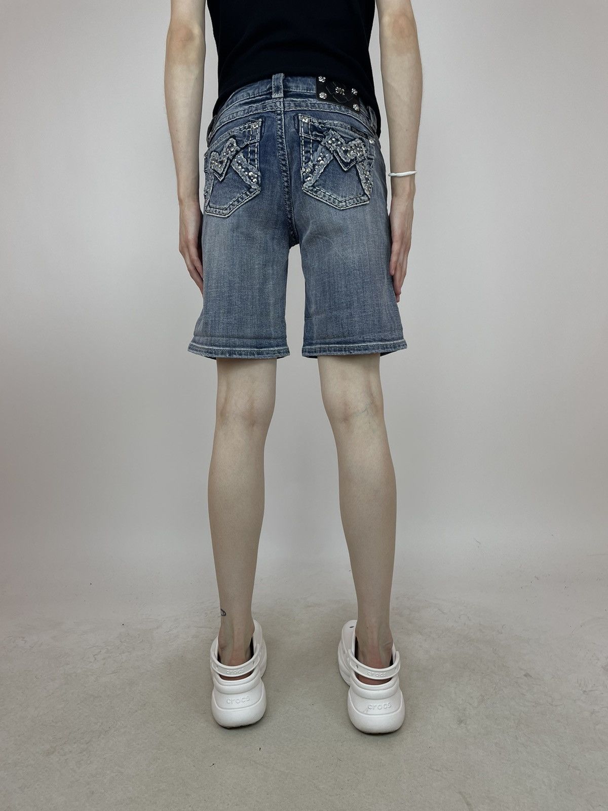 Other Miss Me denim shorts Womens size 26 Size 26" / US 2 / IT 38 - 2 Thumbnail