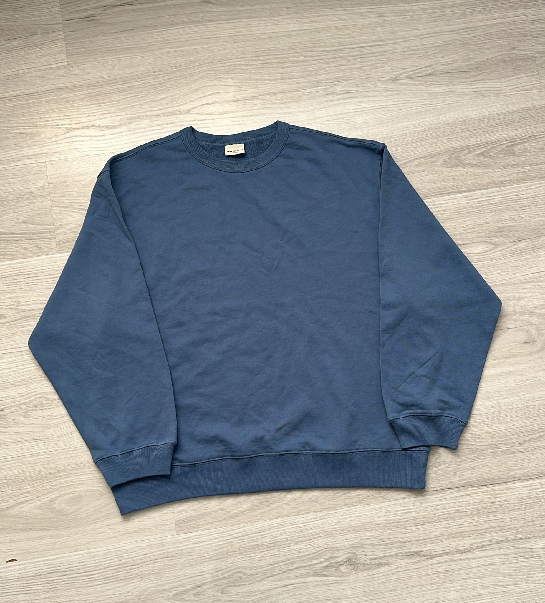 Dries Van Noten Dries Van Noten Blue Sweatshirt Medium Size US M / EU 48-50 / 2 - 1 Thumbnail
