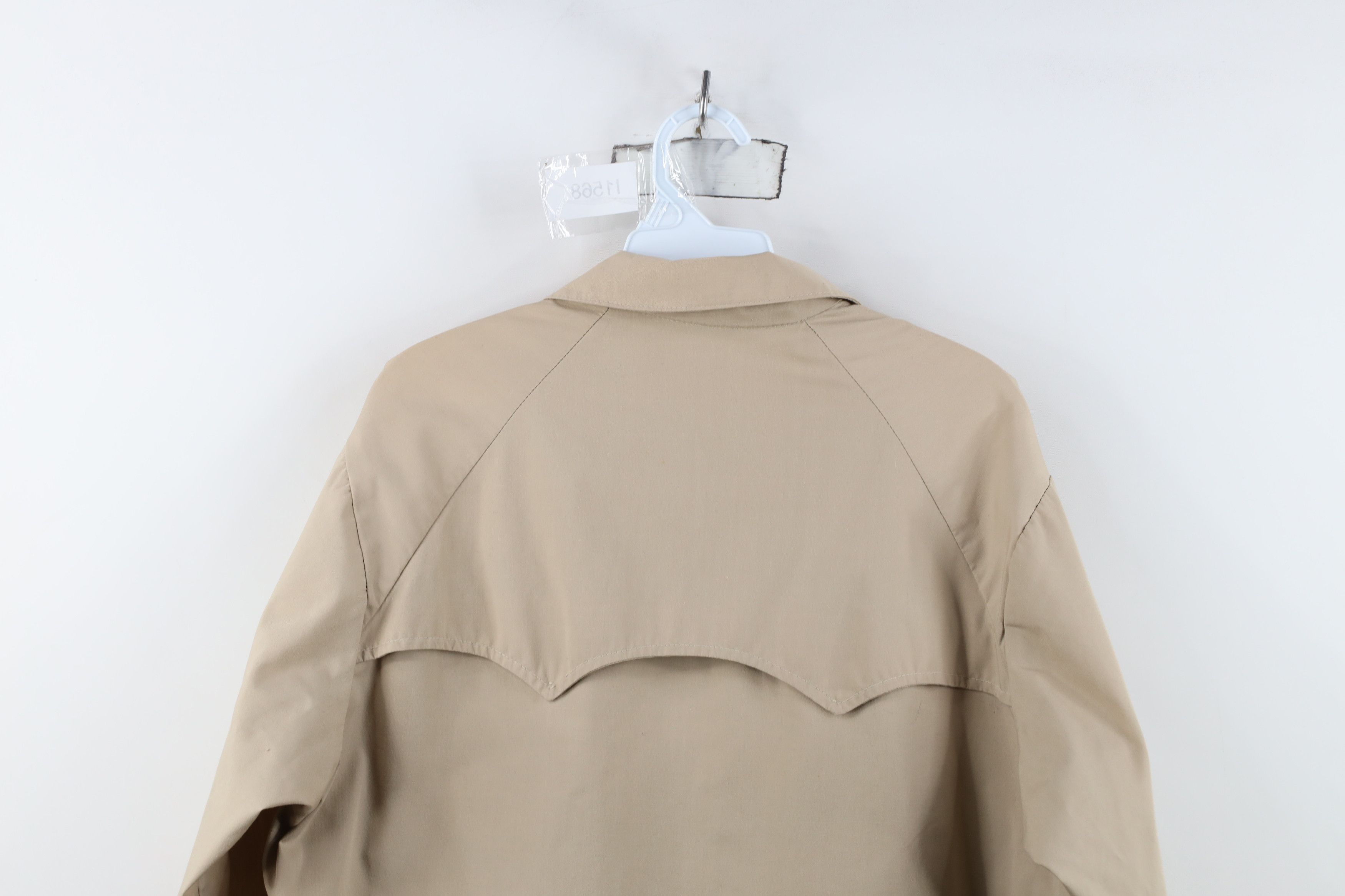 Vintage Vintage 50s 60s Streetwear Cafe Racer Bomber Jacket USA Tan Size US XL / EU 56 / 4 - 13 Thumbnail