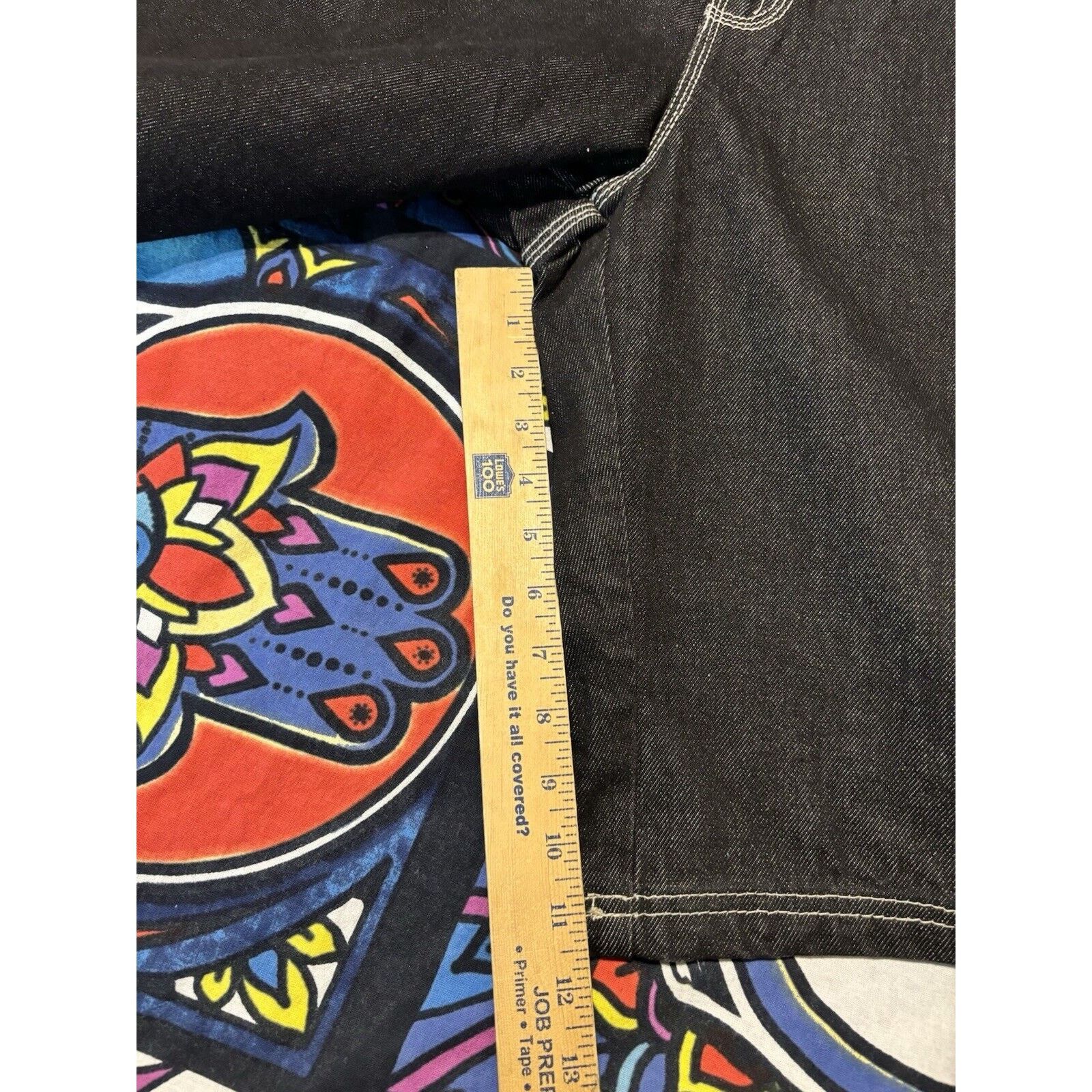 Express Brooklyn Express size 34 black silver y2k nwt Shorts 2000s Size US 34 / EU 50 - 3 Thumbnail