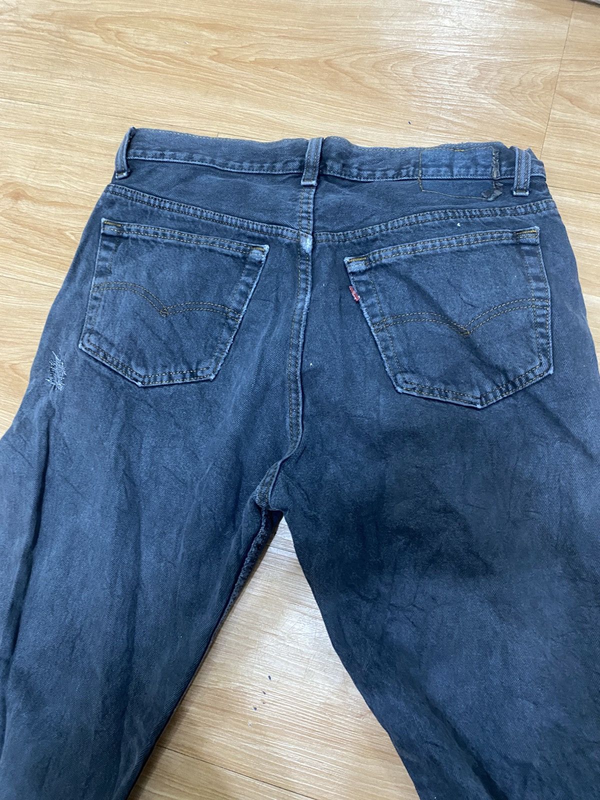 Levi's × Levi's Vintage Clothing × Vintage Vintage made in usa 90s levis black sun faded Size US 32 / EU 48 - 8 Thumbnail