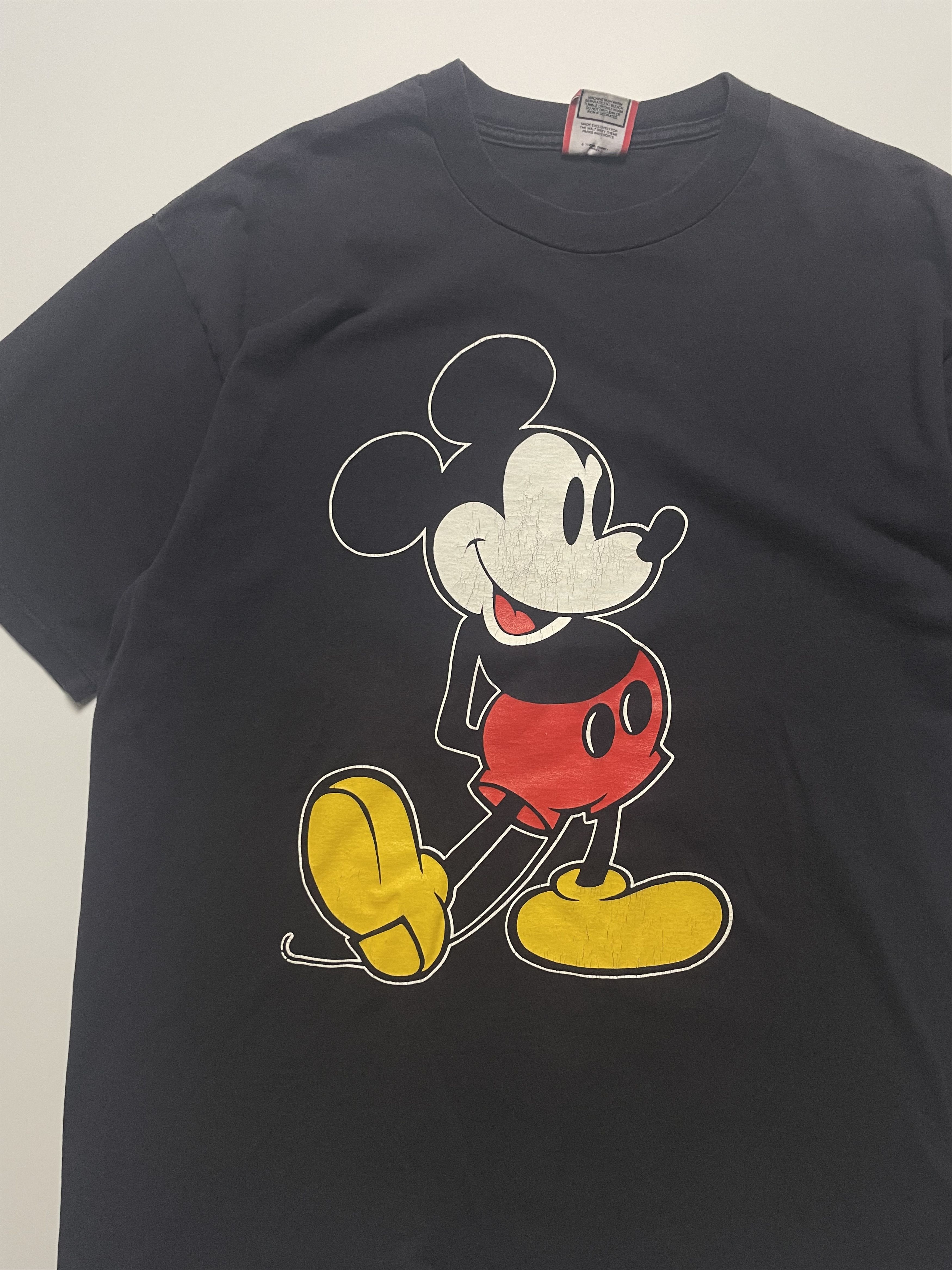 Vintage Vintage Mickey Mouse Disney Big Print Shirt Size US XL / EU 56 / 4 - 2 Thumbnail