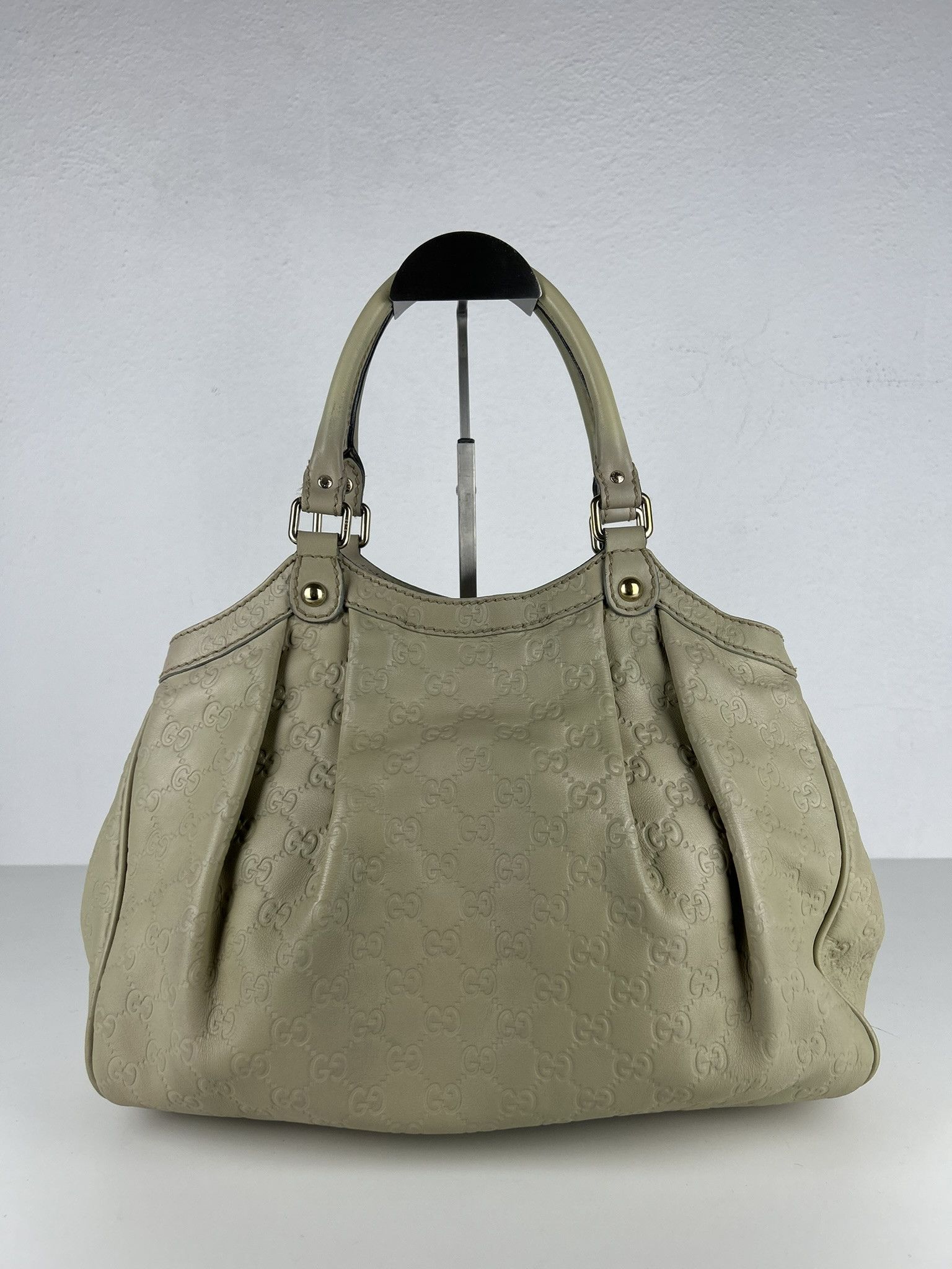 Gucci Gucci guccissima sukey medium size leather handbag Size ONE SIZE - 2 Thumbnail