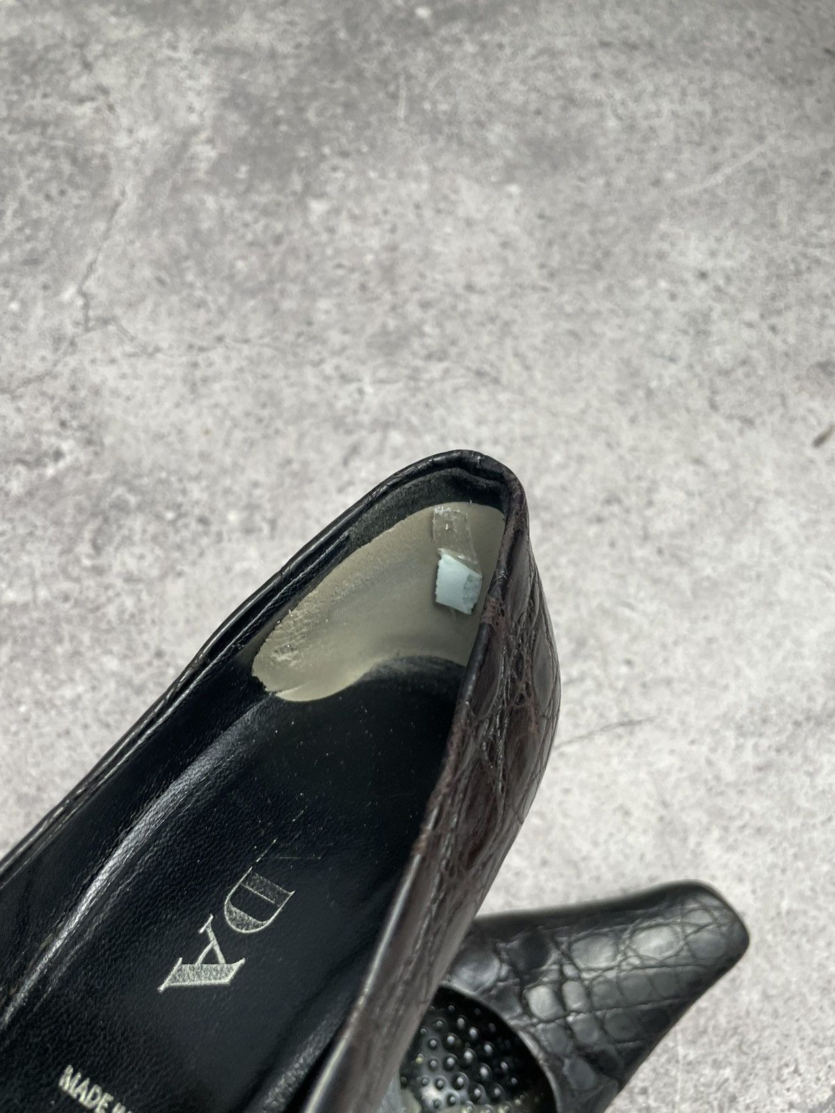 Prada Women’s Prada Leather Heels Size US 6.5 / IT 36.5 - 13 Thumbnail