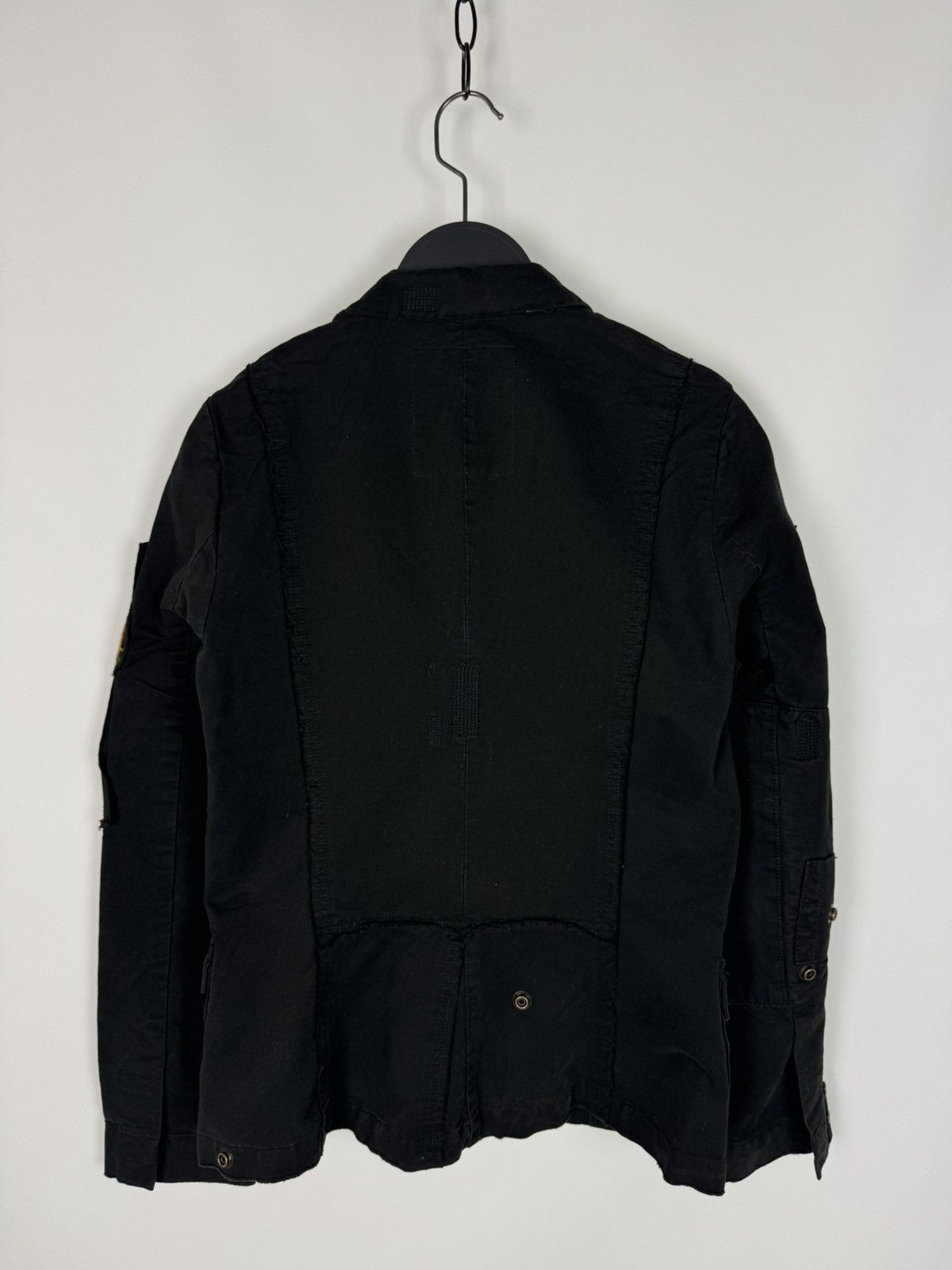 Zadig & Voltaire NWT Zadig&Voltaire Virginia Grunge Black Jacket Size XS / US 0-2 / IT 36-38 - 8 Thumbnail