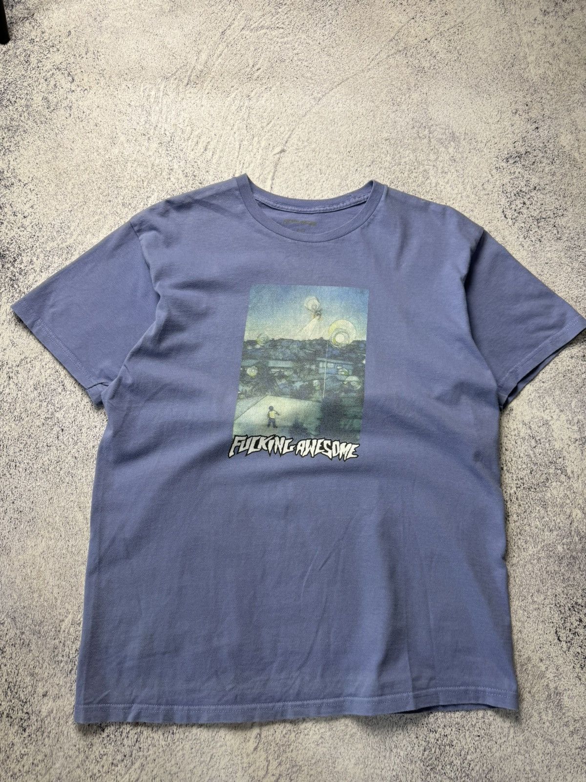 Fucking Awesome Fucking Awesome printed distressed t-shirt tee big logo Size US M / EU 48-50 / 2 - 6 Thumbnail