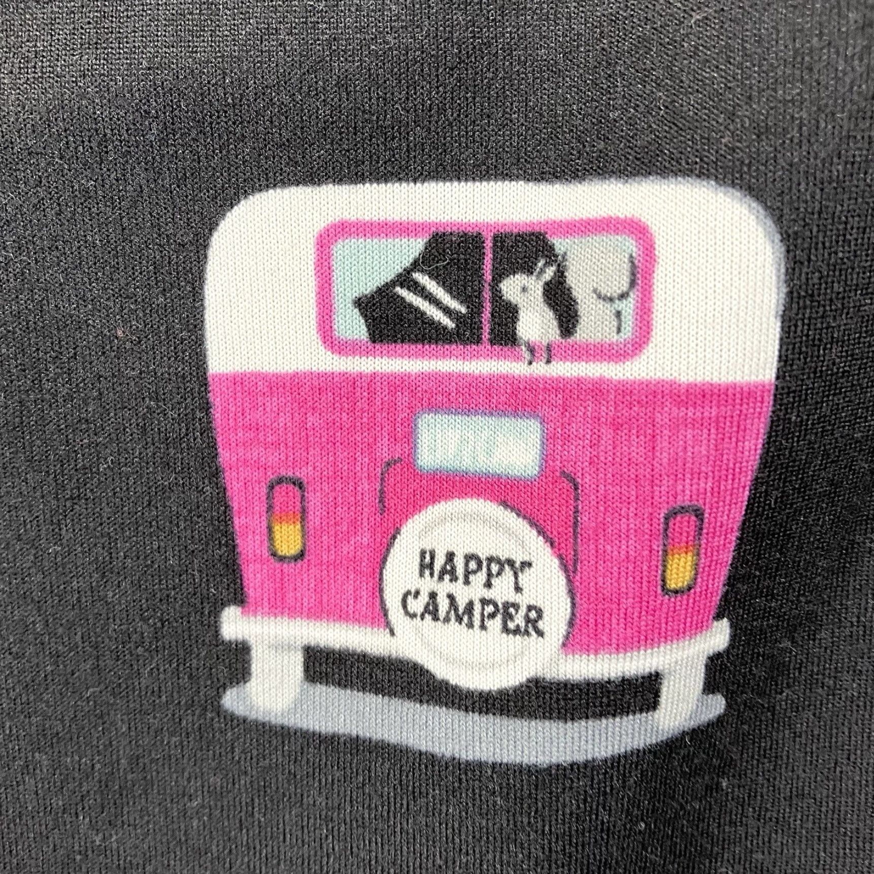 Vintage Joyspun Pajama Top Black 3X RV Trailer Retro Camping Summer Tank Womens Size XXL / US 16-18 / IT 52-54 - 7 Thumbnail