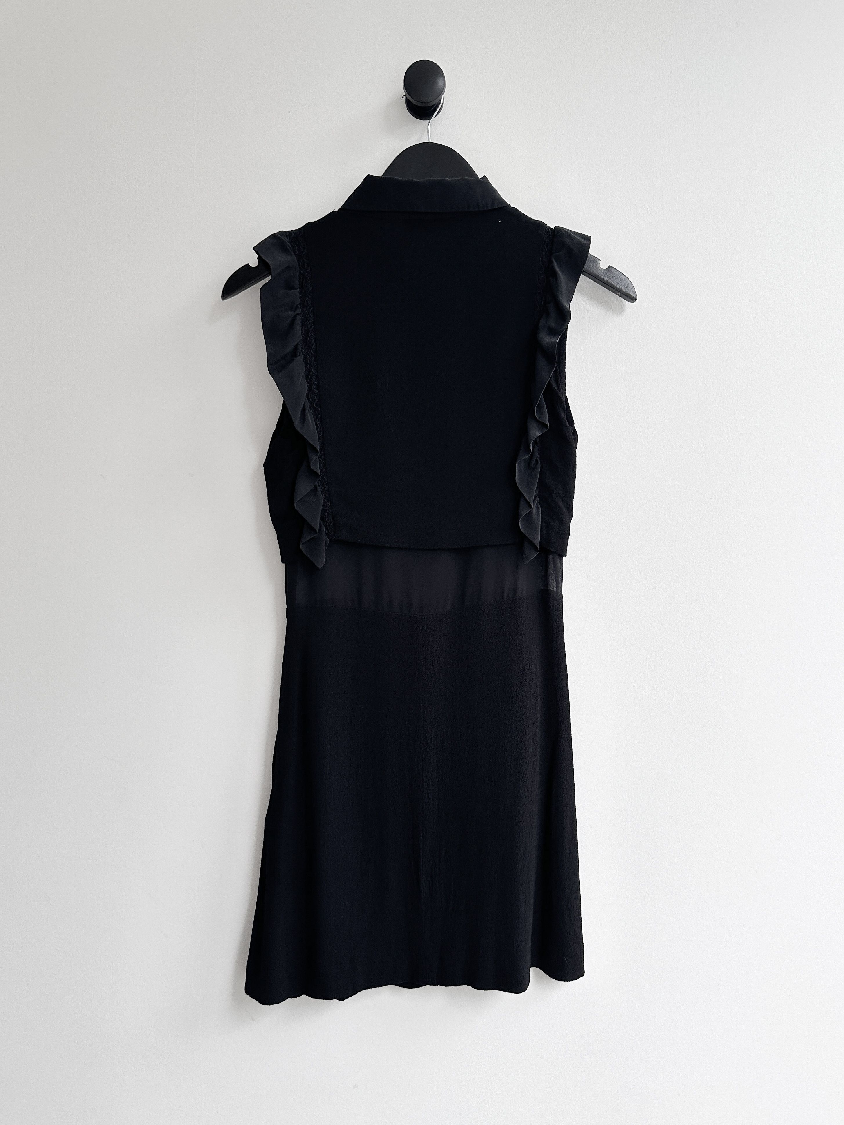 Sandro Sandro Sleveless Mini Dress Size S / US 4 / IT 40 - 8 Thumbnail