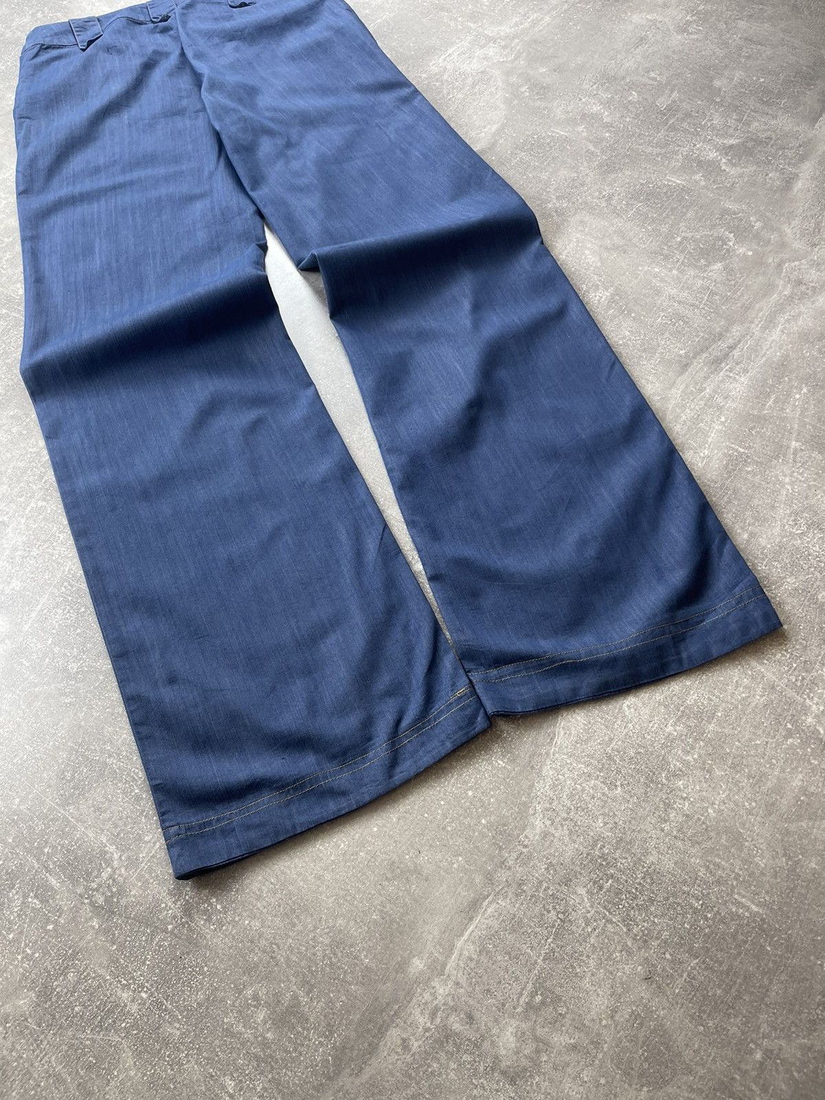 Versace × Vintage Versace Jeans Couture Vintage Flared Y2K 00s Pants Size 27" / US 4 / IT 40 - 10 Thumbnail