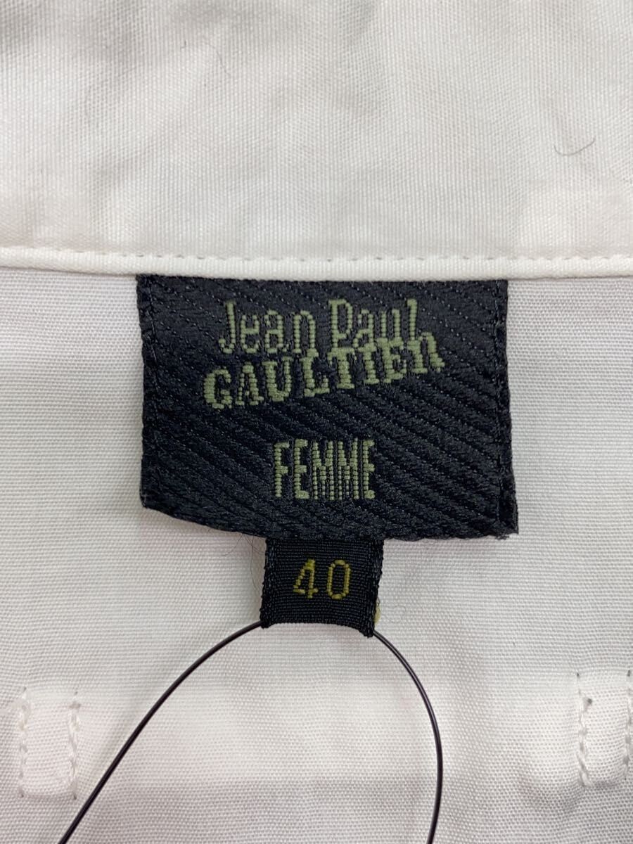 Jean Paul Gaultier Archive Asymmetrical Floral Long Sleeve Shirt Size S / US 4 / IT 40 - 3 Thumbnail