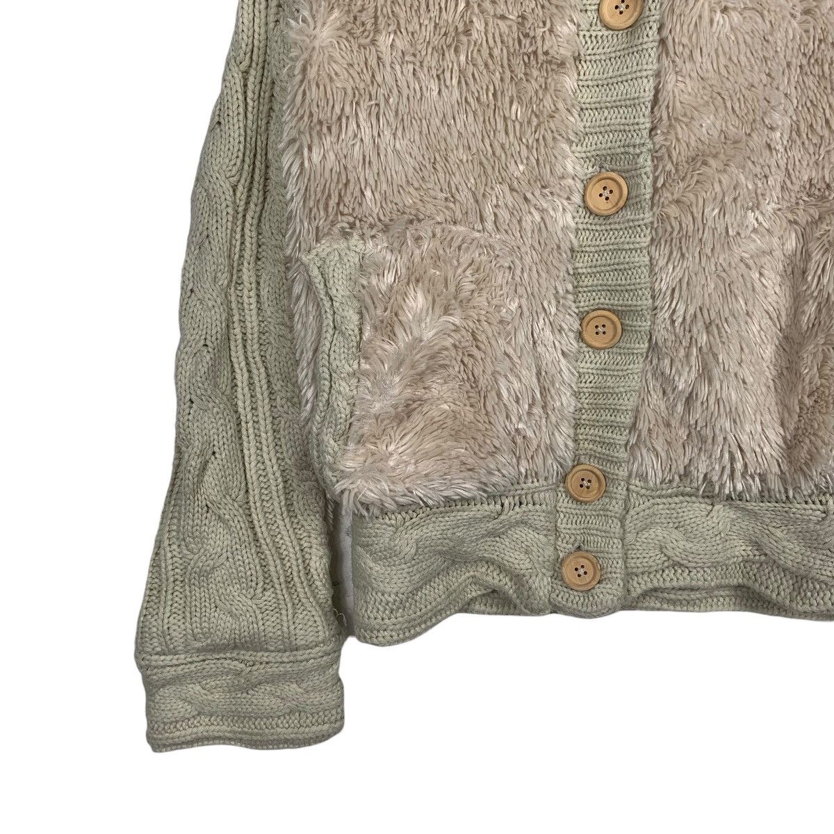 Japanese Brand Beni Meeni California Faux Fur Jacket Size S / US 4 / IT 40 - 3 Thumbnail