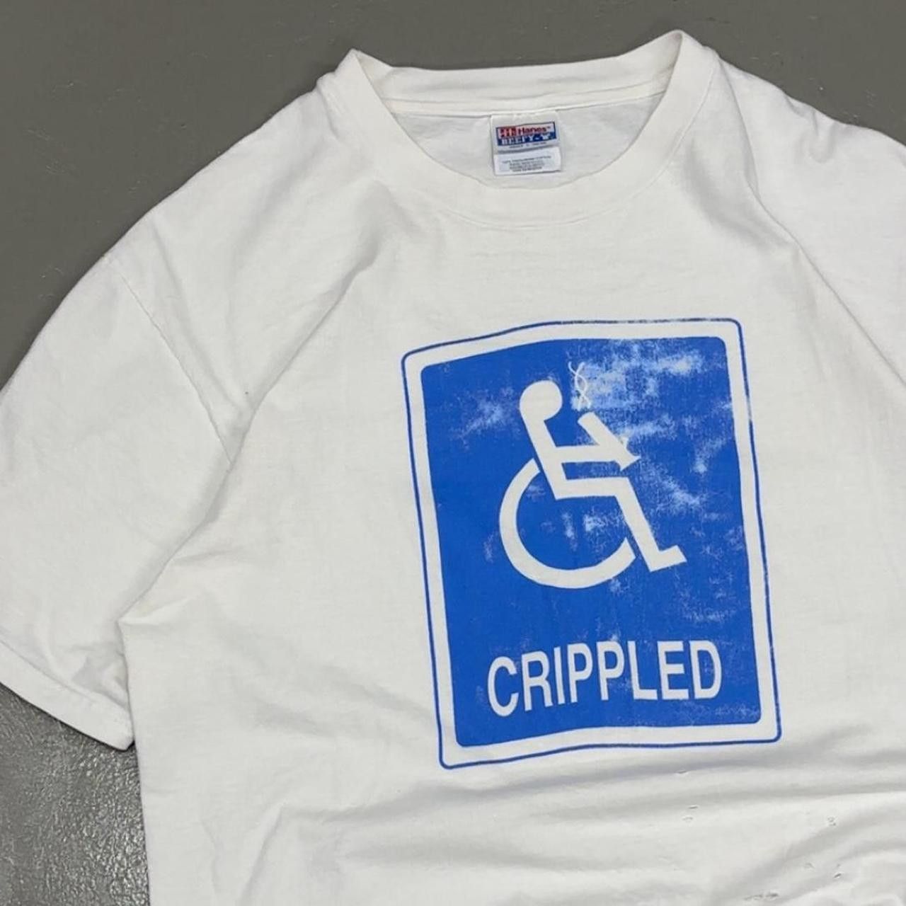 Hanes Vintage Crippled Weed Shirt Size US L / EU 52-54 / 3 - 1 Thumbnail