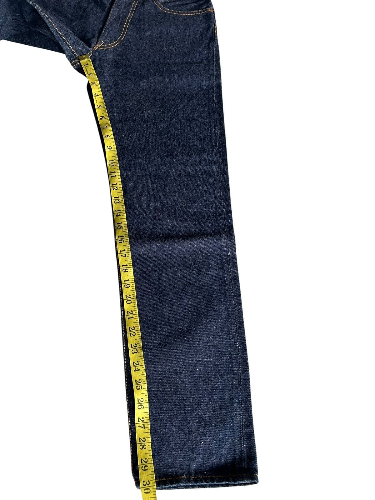 Kapital VINTAGE BIGSTONE HALF SELVEDGE DENIM JEANS Size US 30 / EU 46 - 15 Thumbnail