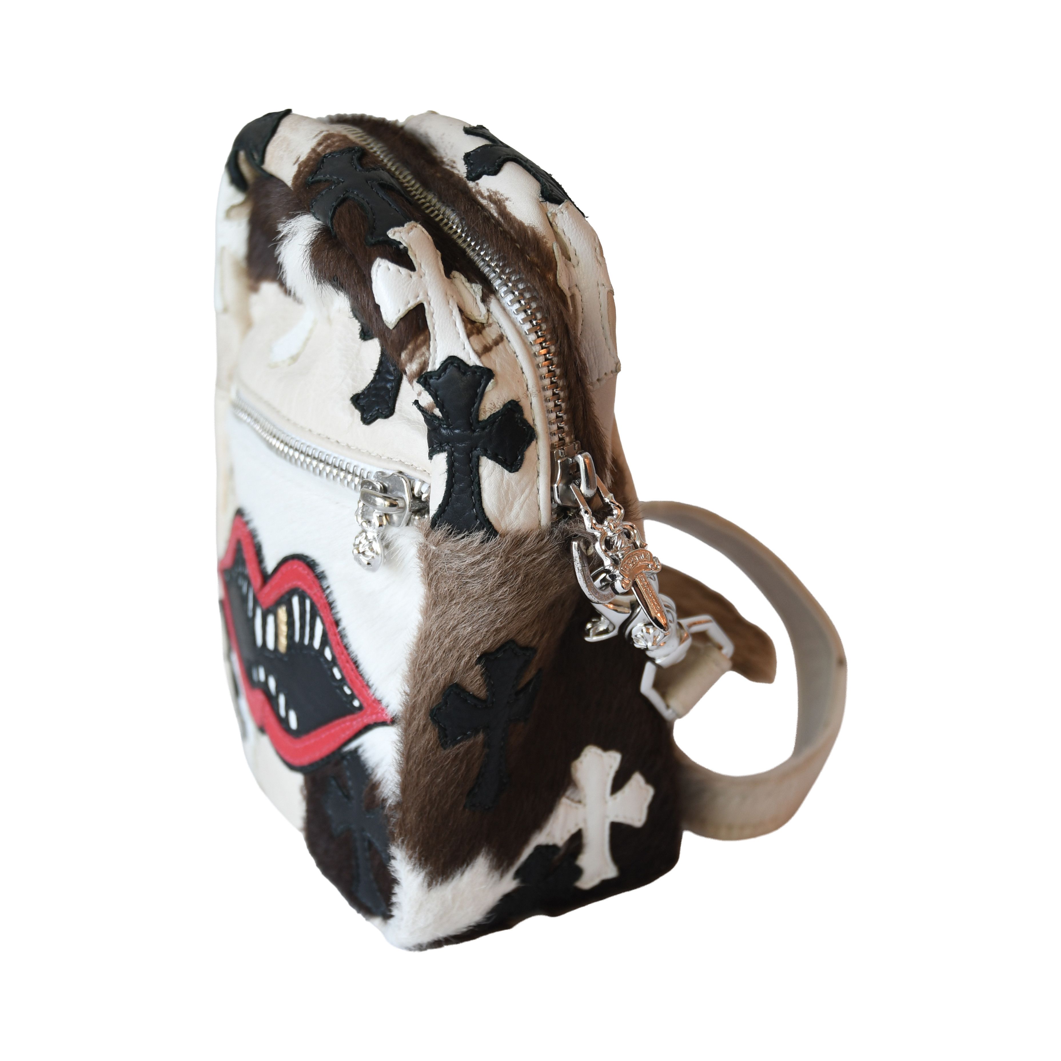 Chrome Hearts Chrome Hearts Matty Boy Cross Patch Chomper Cowhide Taka Bag Size ONE SIZE - 2 Thumbnail