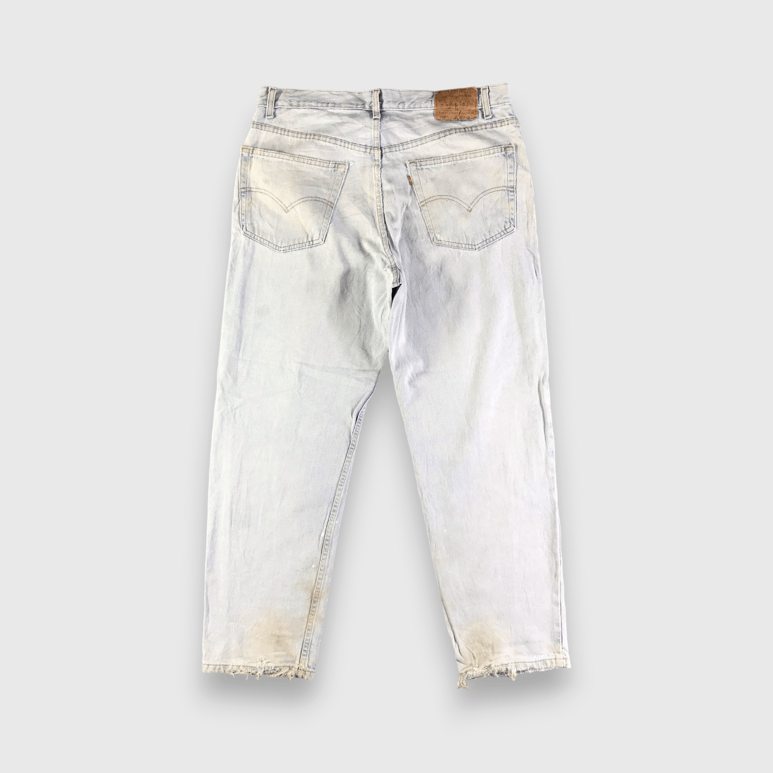 Levi's 90s Vintage Light Wash Levis 550 Jeans-J4257 Size US 38 / EU 54 - 2 Thumbnail