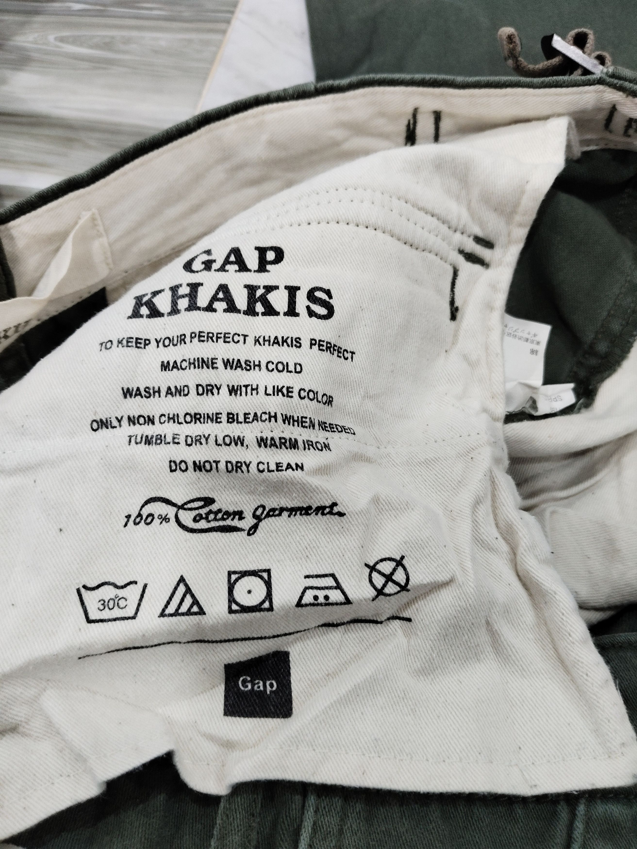 Gap × Japanese Brand Gap Khakis Multipocket Cargo Pant Size US 32 / EU 48 - 7 Thumbnail