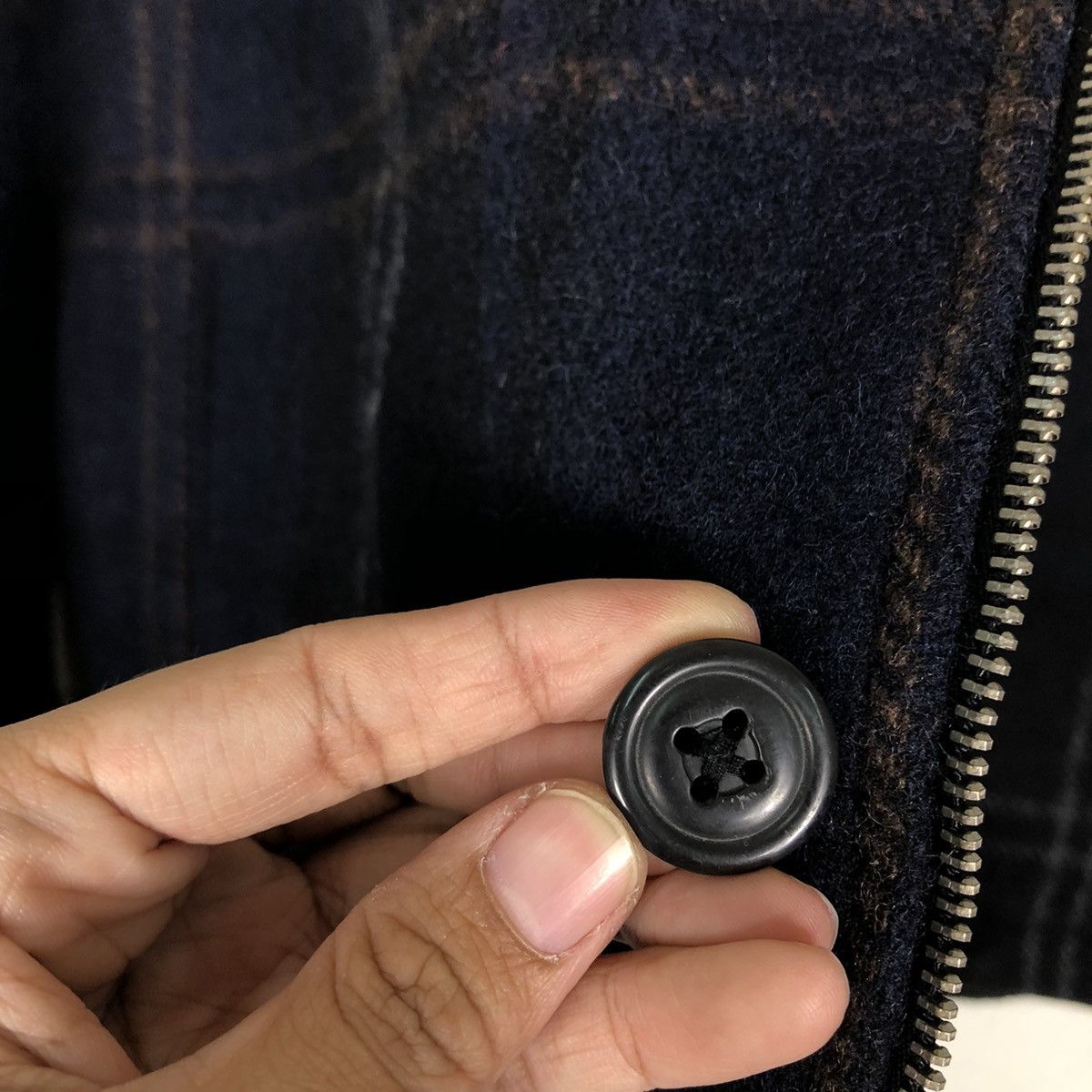 Japanese Brand 🔥Vintage Gap Wool Worker Jacket Tartan Design Japan Size US S / EU 44-46 / 1 - 14 Thumbnail