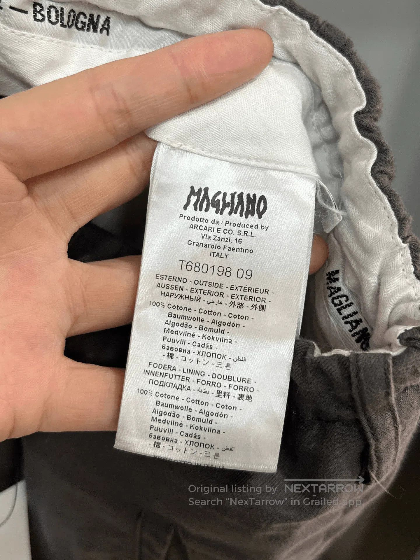 Magliano Magliano Gray Trousers. Size US 32 / EU 48 - 3 Thumbnail