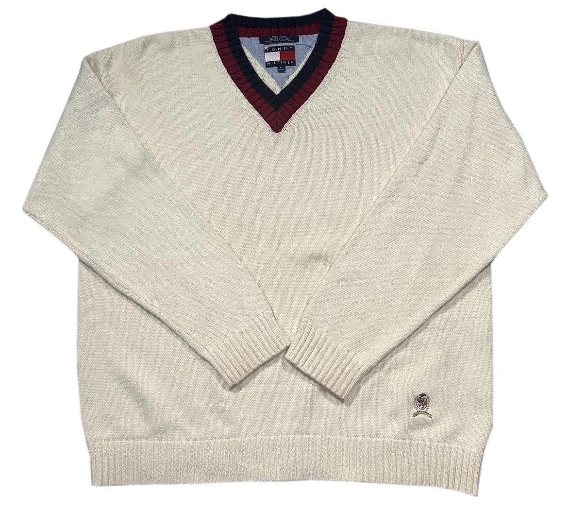 Tommy Hilfiger Vintage Tommy Hilfiger Sweater (Size XL) Size US XL / EU 56 / 4 - 1 Thumbnail