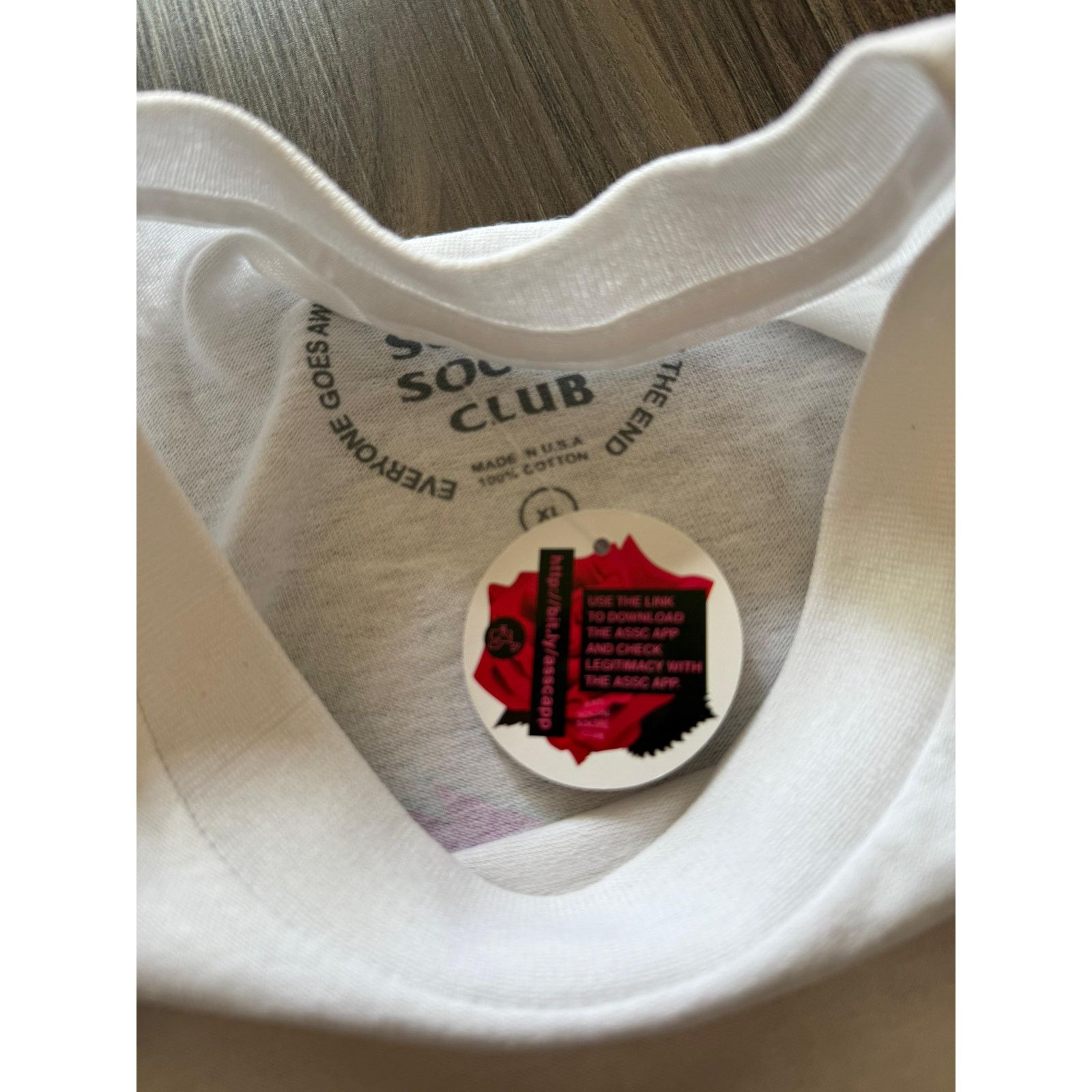 Anti Social Social Club Anti Social Social Club Maniac Tee ‘White’ - 100% authentic Size US XL / EU 56 / 4 - 3 Thumbnail