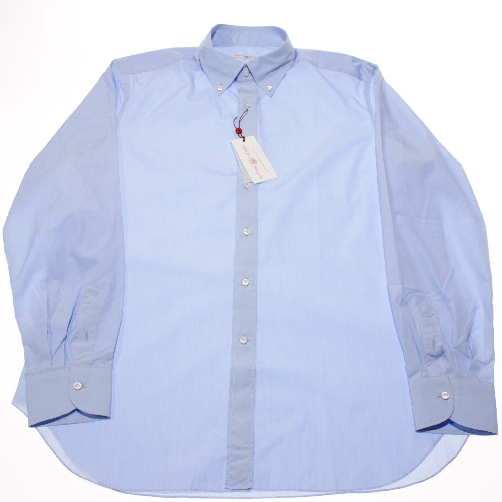 Luciano Barbera Luciano Barbera New with tags Shirt Size XL US In Blue Size US XL / EU 56 / 4 - 3 Thumbnail