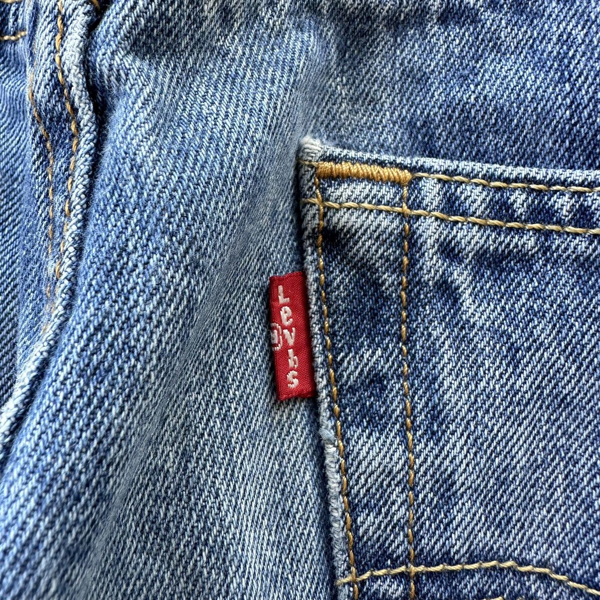 Levi's Vintage Levis 501 Mexico Blue Denim 33x34 D635 Size US 33 - 5 Thumbnail