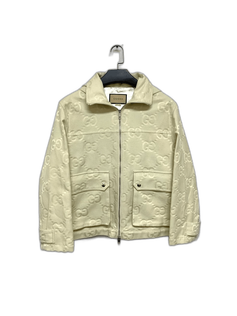 Gucci Gucci Embossed Hoodie Jacket Size US M / EU 48-50 / 2 - 1 Thumbnail