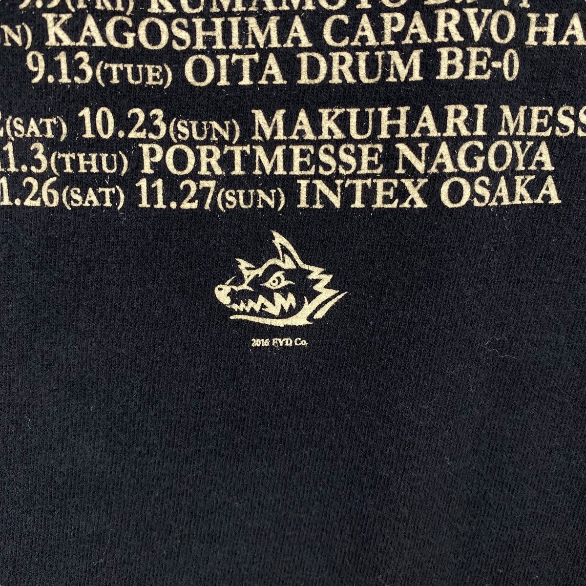 Band Tees Man With A Mission The World's On Fire Tour Japanese Band Size US M / EU 48-50 / 2 - 6 Thumbnail
