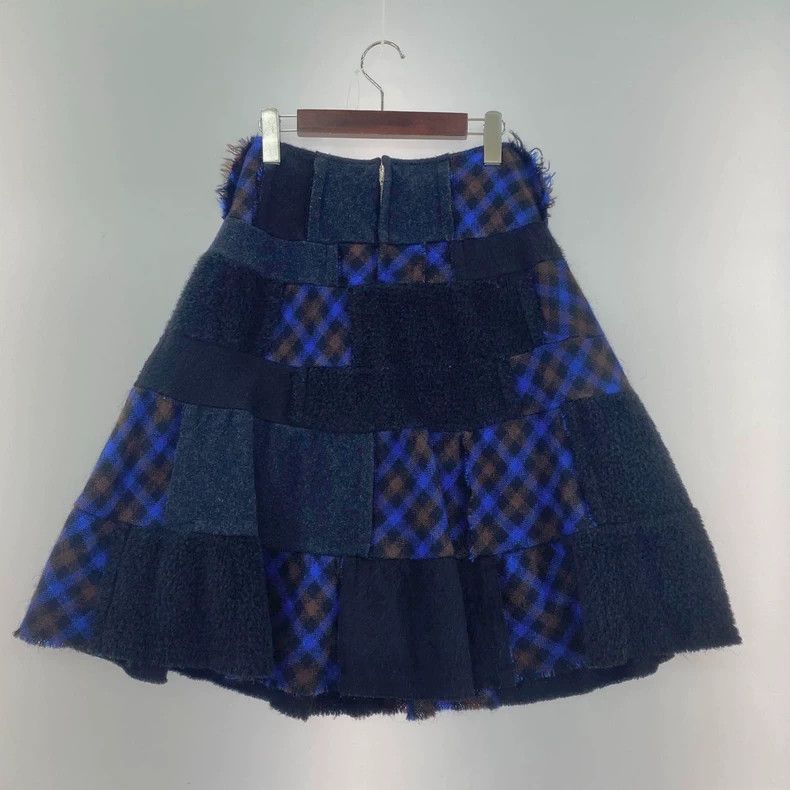 Comme des Garcons Comme Des Garcons size S Different material patchwork half Size 24" / US 00 / IT 34 - 2 Thumbnail