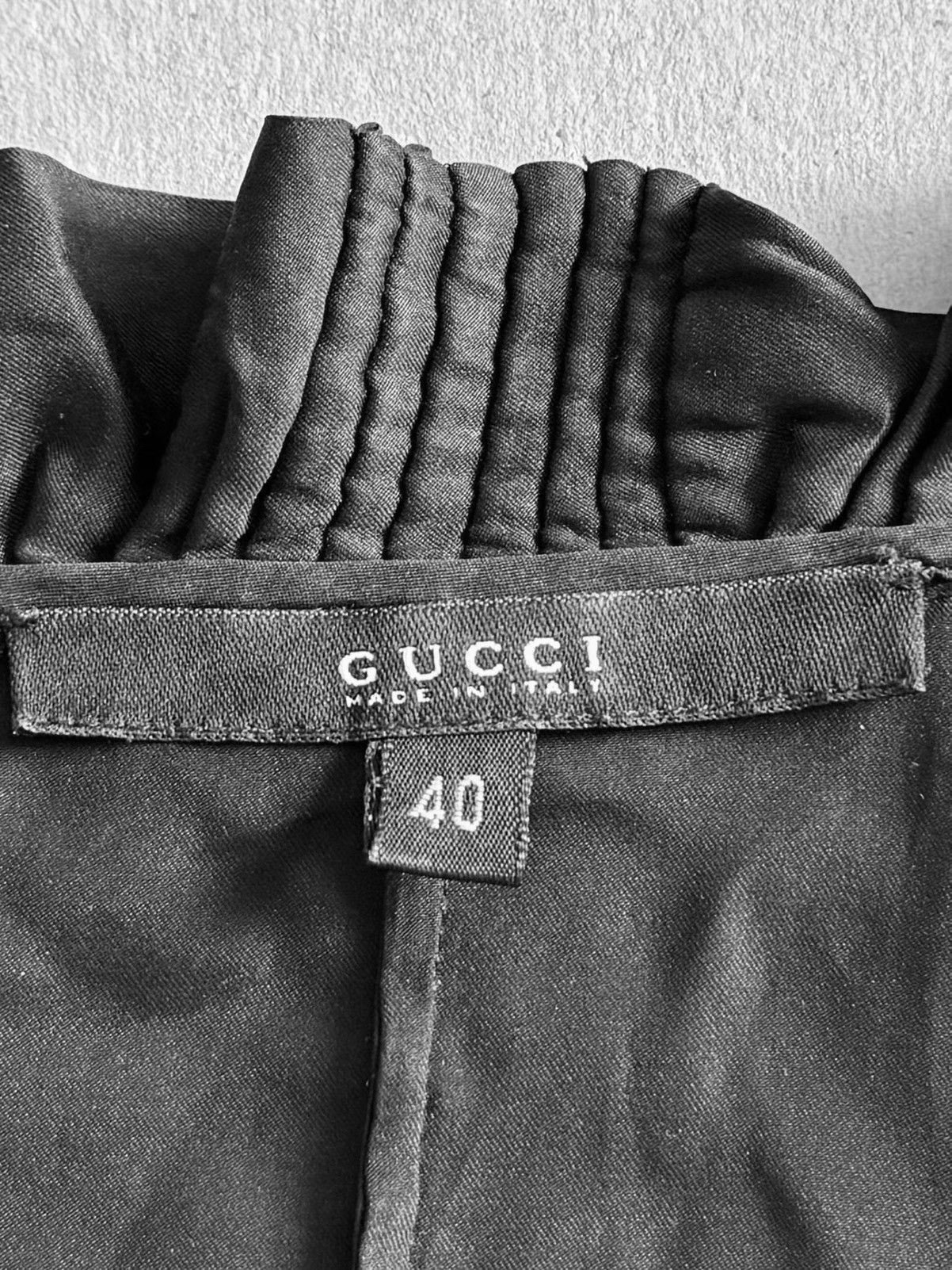 Gucci Runway Tom Ford for Gucci 2004 Silk blouse Size S / US 4 / IT 40 - 6 Thumbnail