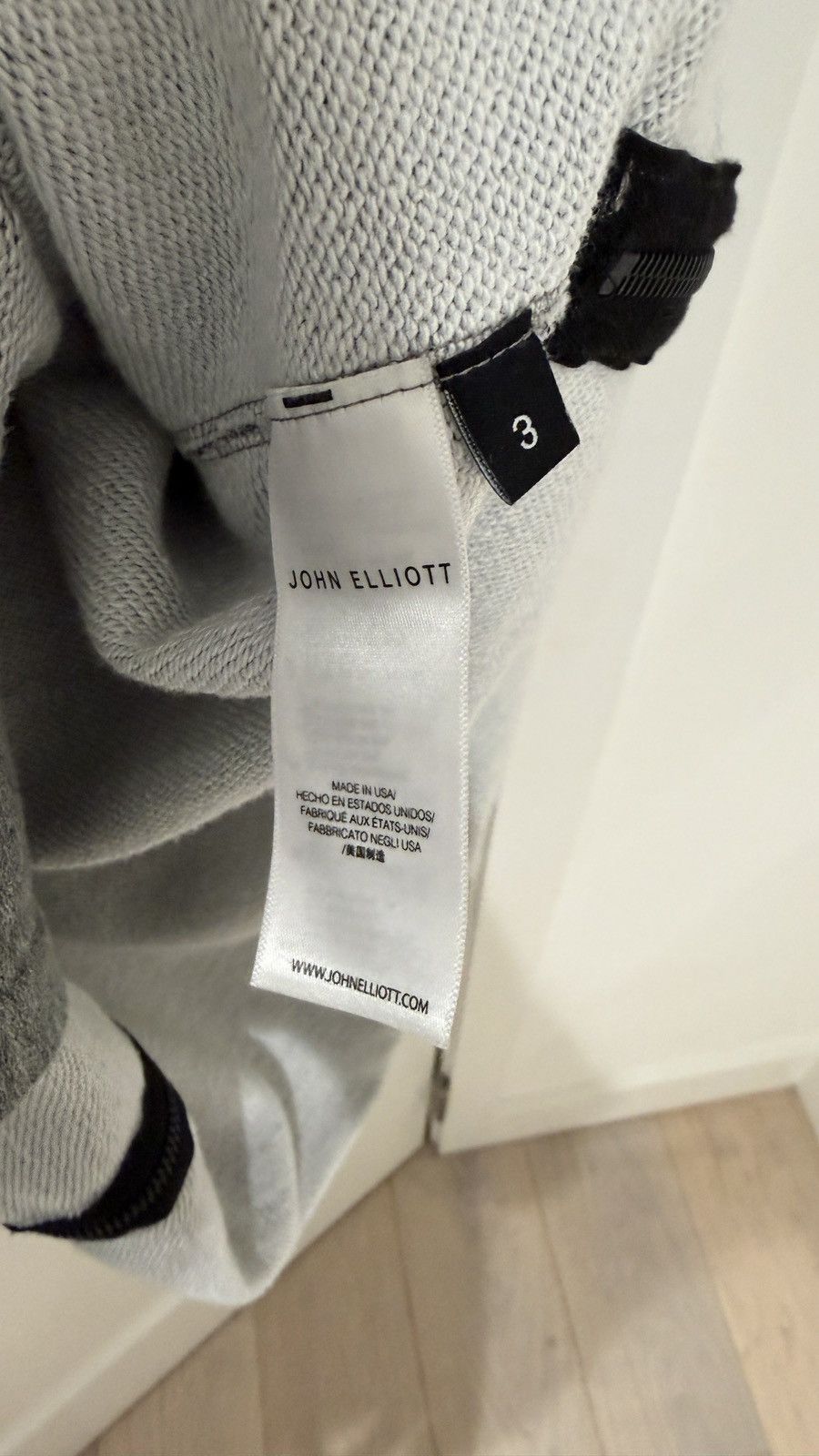 John Elliott John Eliot Hoodie Size 3 L Size US L / EU 52-54 / 3 - 4 Thumbnail