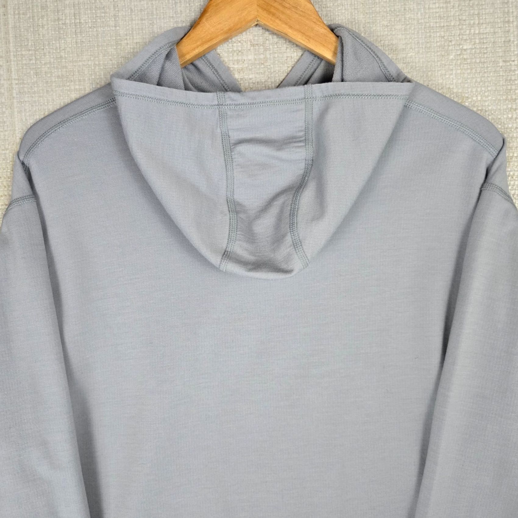 Peter Millar Peter Millar Mens Sz XL Performance Merino Wool Hoodie Sweater Golf Gray Size US XL / EU 56 / 4 - 7 Thumbnail