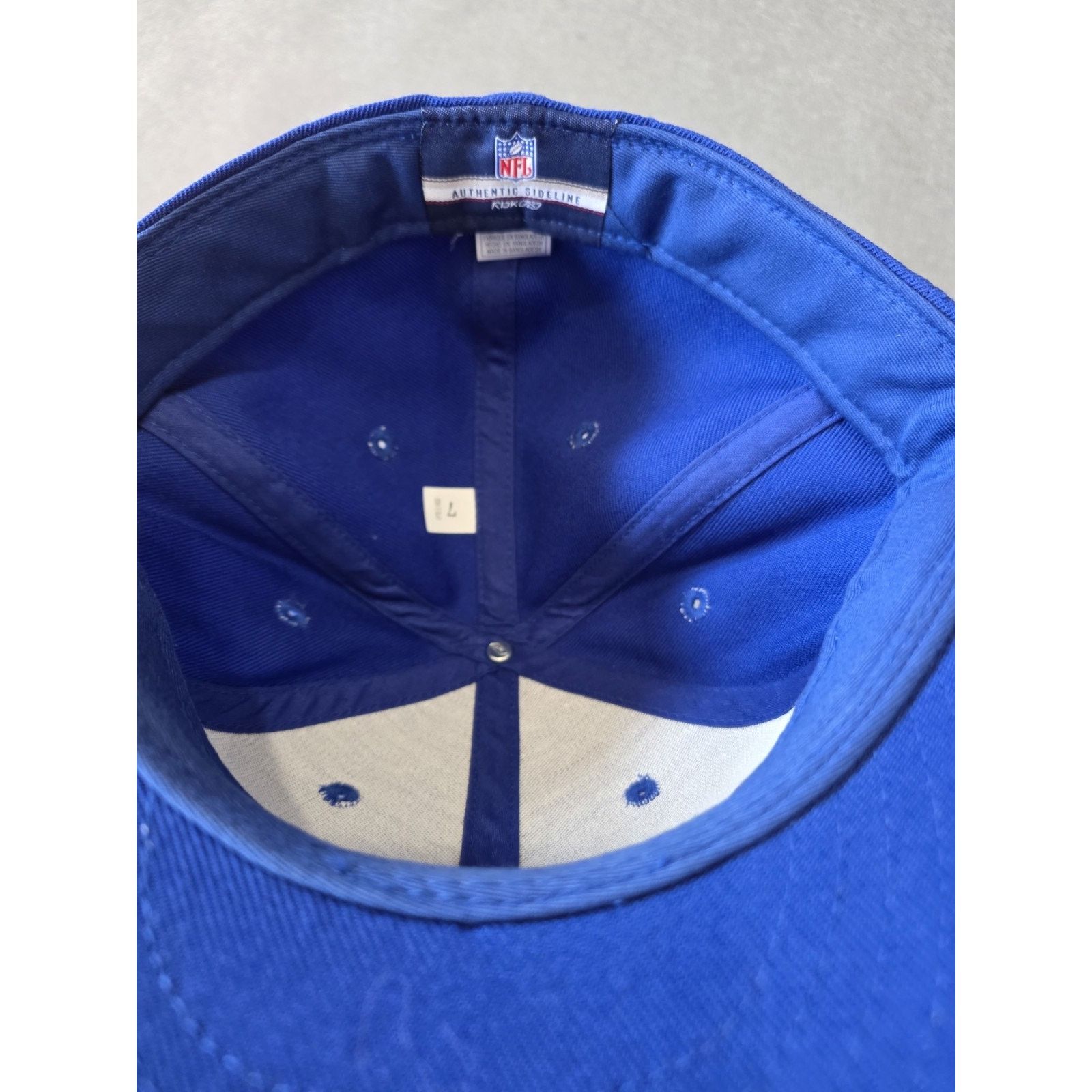 Reebok Vintage New York Giants Hat Cap Strap Back Mens One Size Size ONE SIZE - 5 Thumbnail