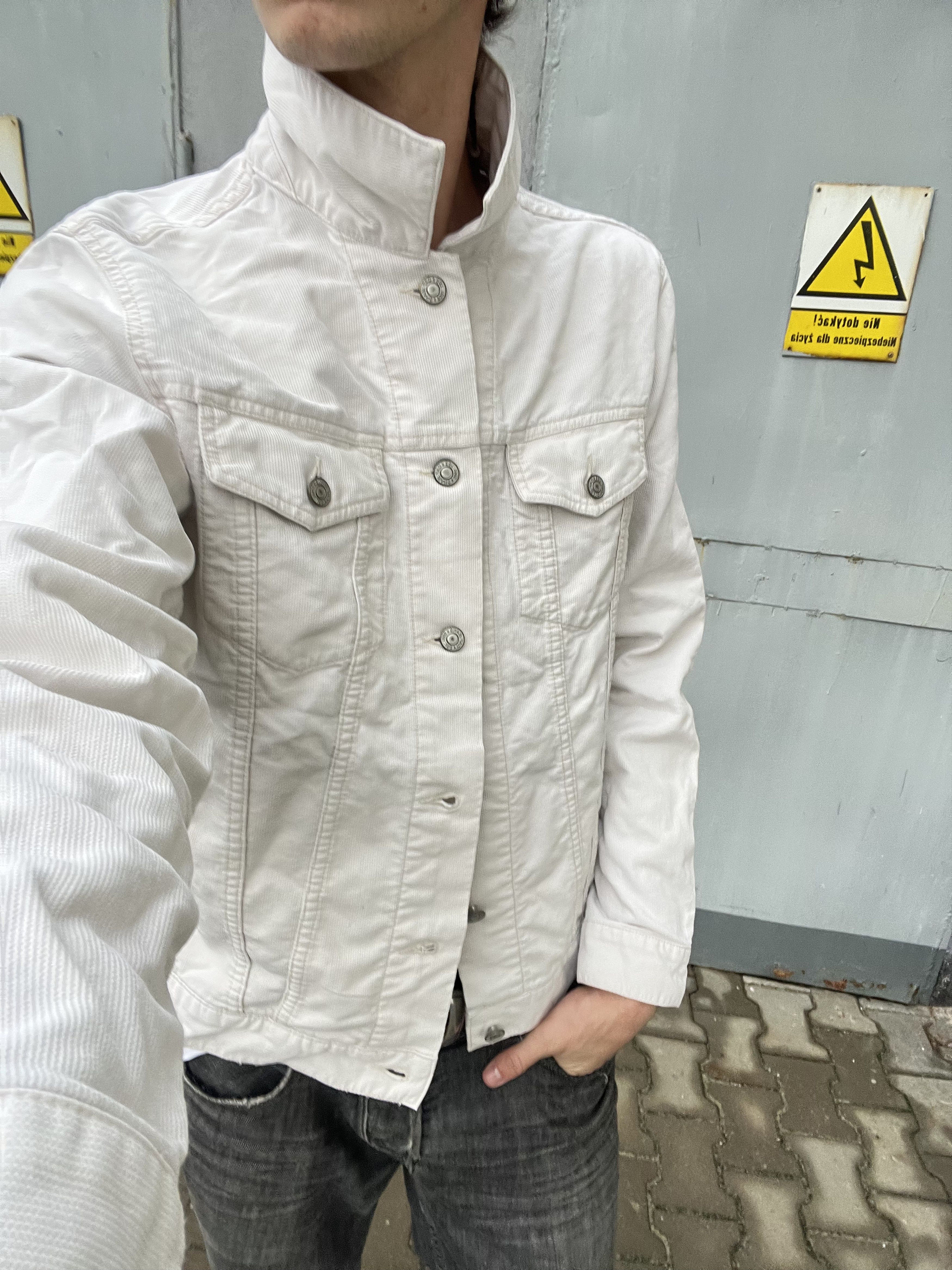 Gap gap white denim jacket vintage classic Size US L / EU 52-54 / 3 - 1 Thumbnail