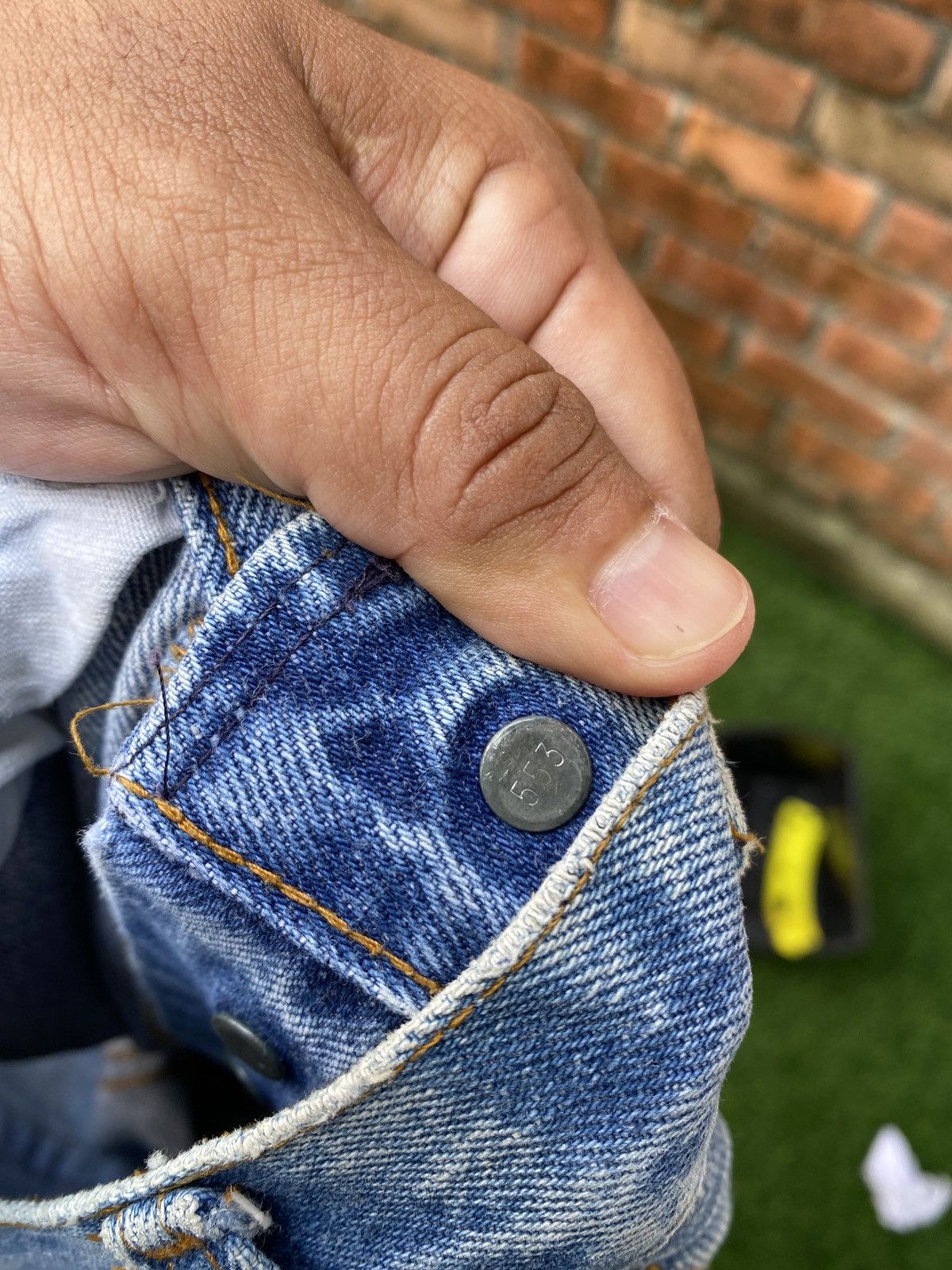 Levi's Vintage Clothing W27x29.5 Vintage levi's 501 made in USA 80s Size 27" / US 4 / IT 40 - 8 Thumbnail