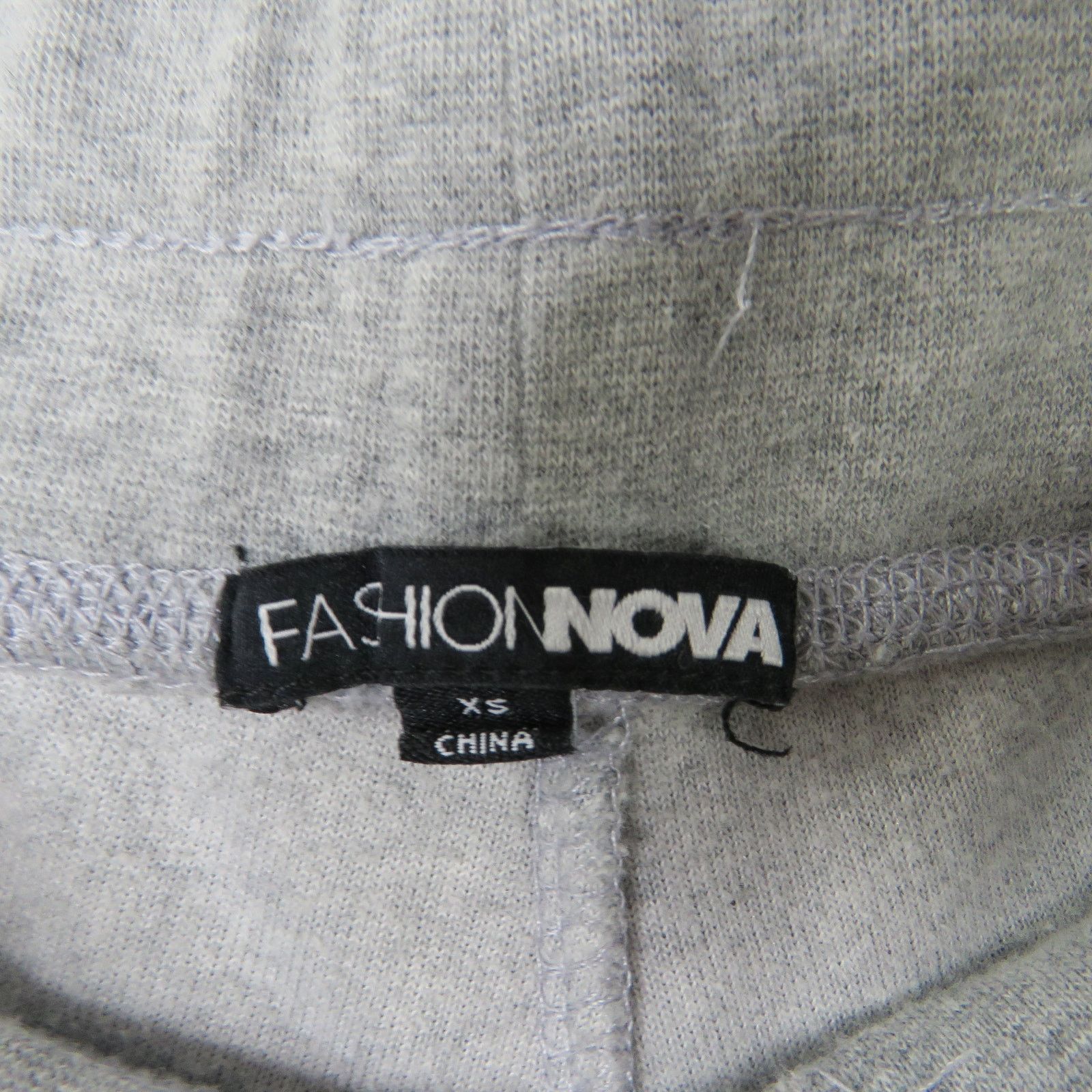 Other Fashion Nova Gray Velour Tracksuit Matching Set XS Size XS / US 0-2 / IT 36-38 - 8 Thumbnail