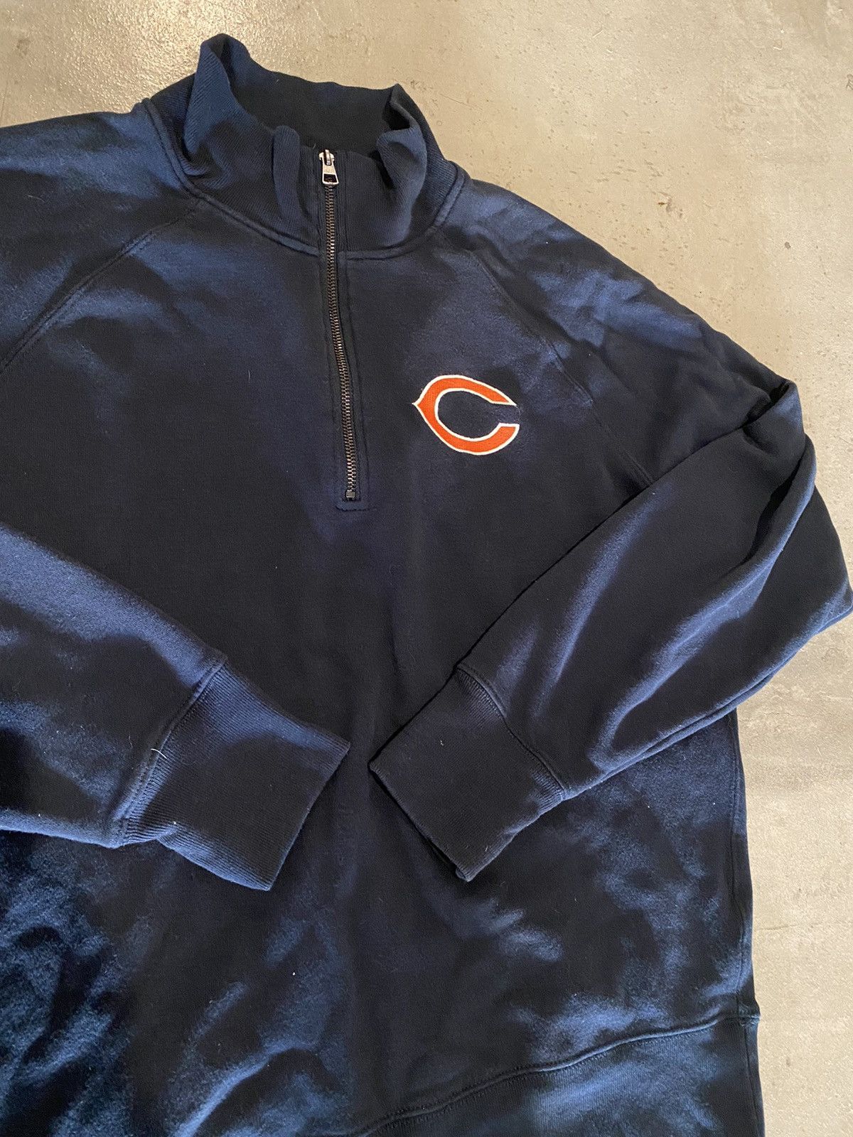 NFL × Vintage NFL Chicago Bears HalfZip Jacket Size US XL / EU 56 / 4 - 2 Thumbnail