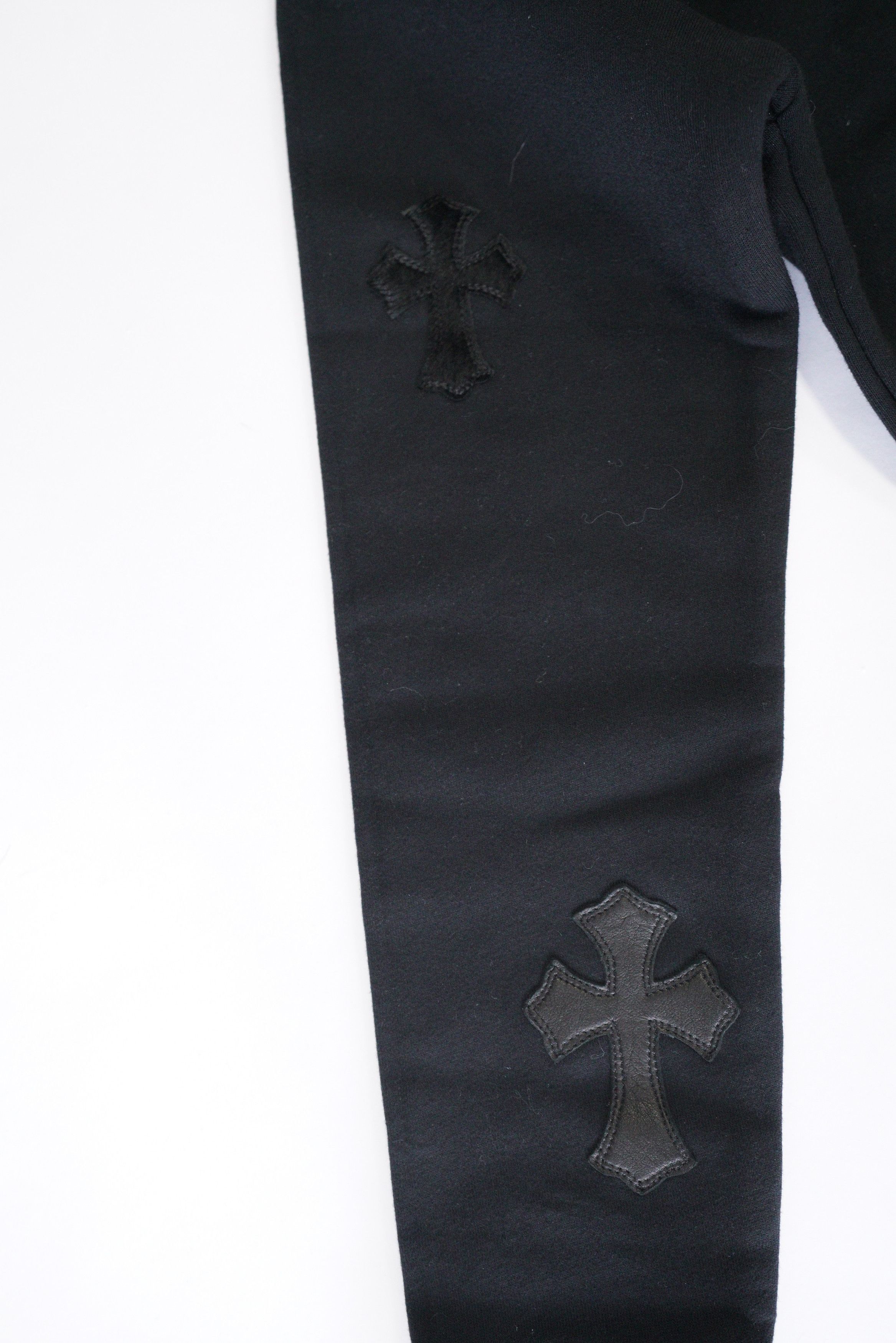 Chrome Hearts Chrome Hearts Pony Hair Patent Leather Cross Sweatshirt Size US S / EU 44-46 / 1 - 6 Thumbnail