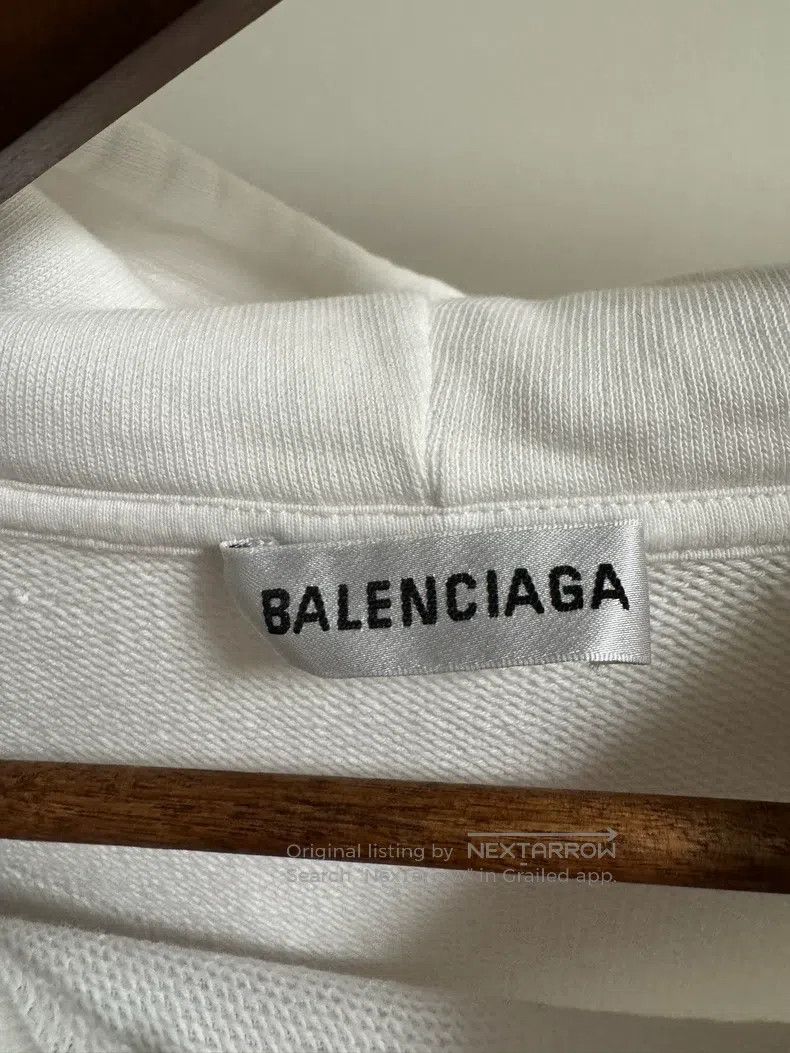 Balenciaga Balenciaga Classic White Snap Button Sweater Size US M / EU 48-50 / 2 - 4 Thumbnail