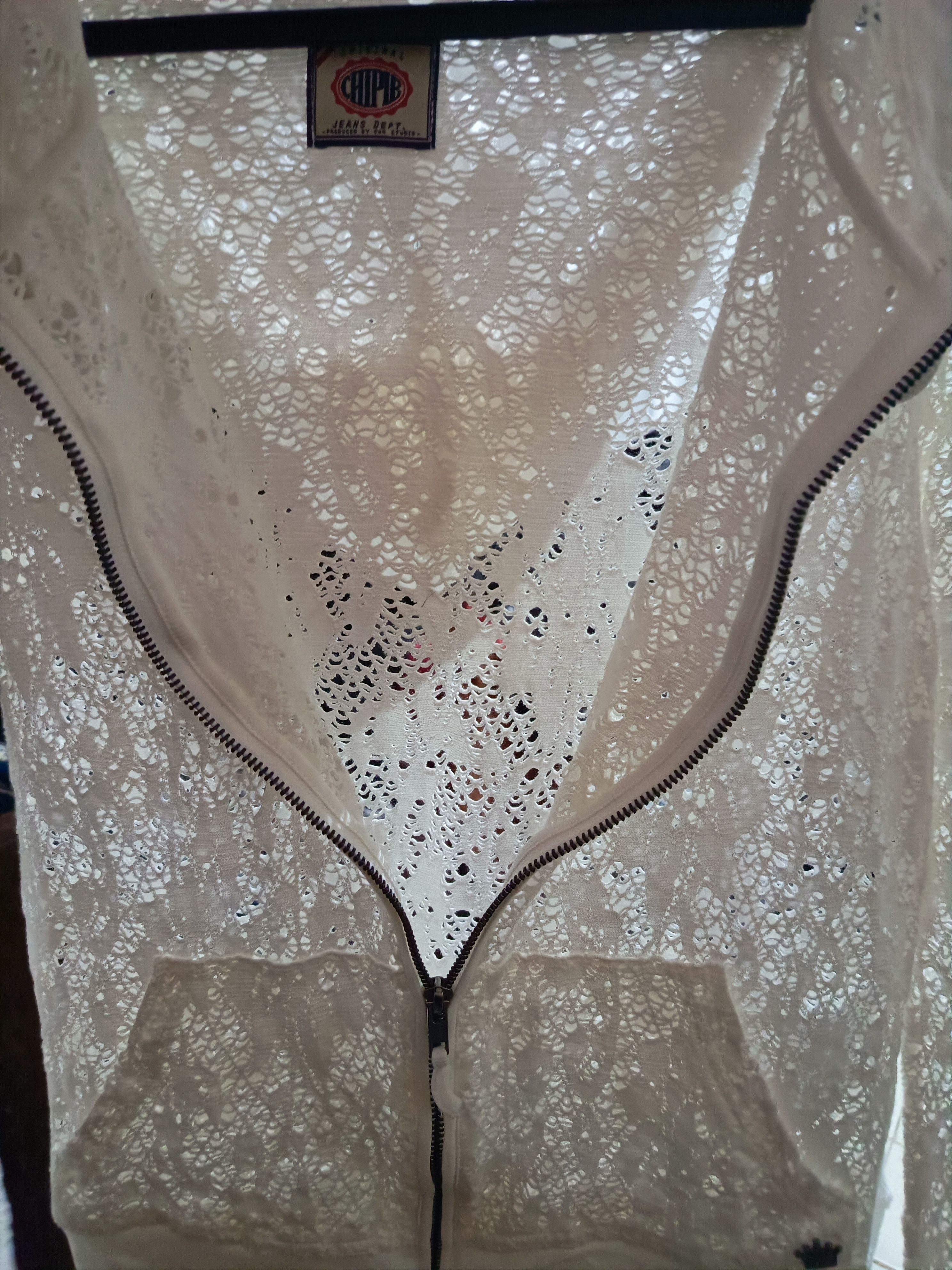 Beauty Beast Chippie by Out Studio Abstract Net Hoodie Size M / US 6-8 / IT 42-44 - 3 Thumbnail