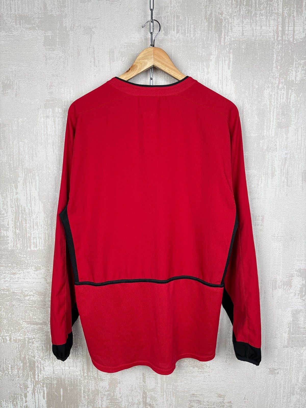 Nike Vintage Manchester United 2002-2004 Home Shirt Long Sleeve Size US M / EU 48-50 / 2 - 15 Thumbnail